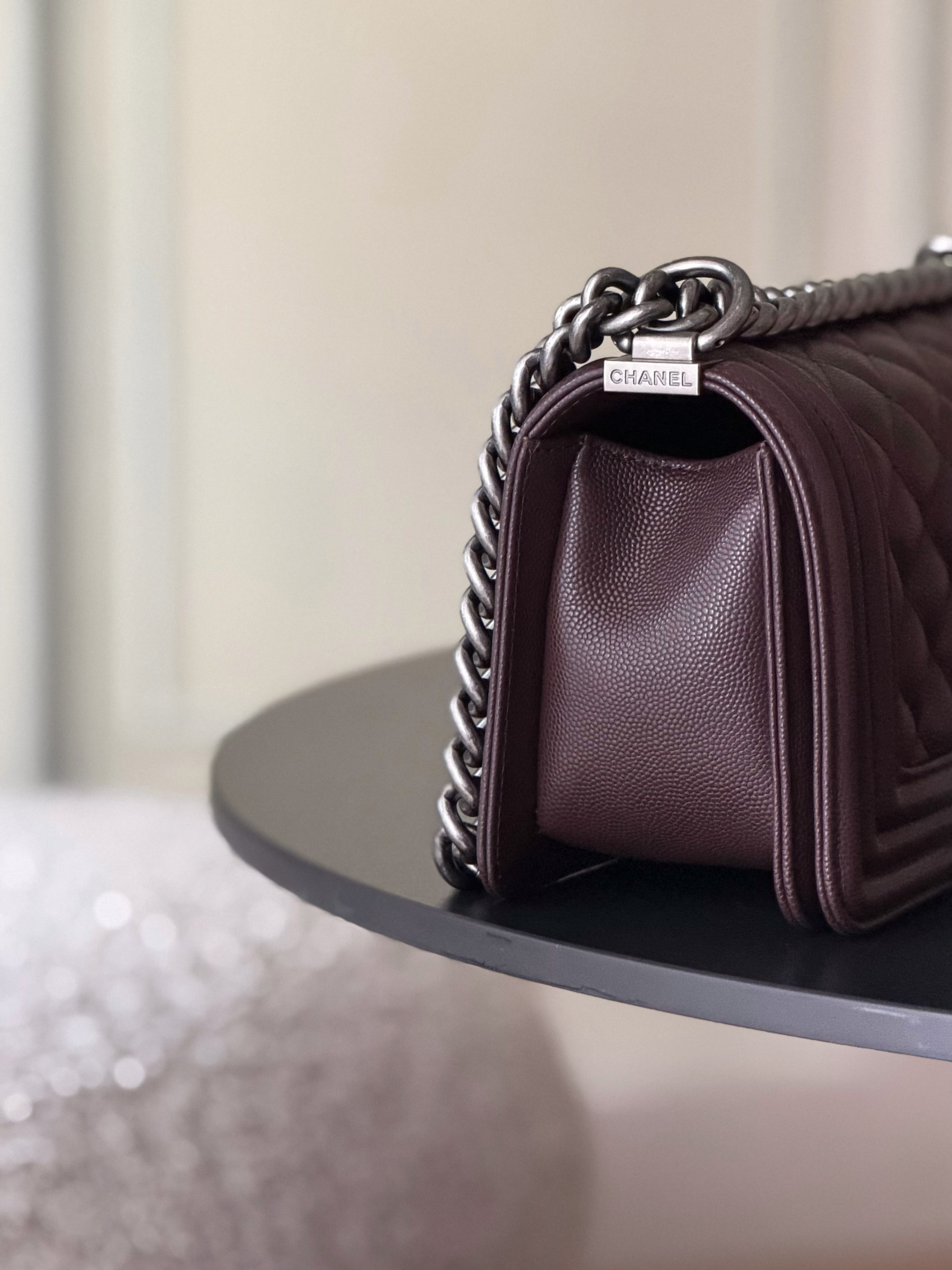 Chanel Boy Handbag 12x20x7cm