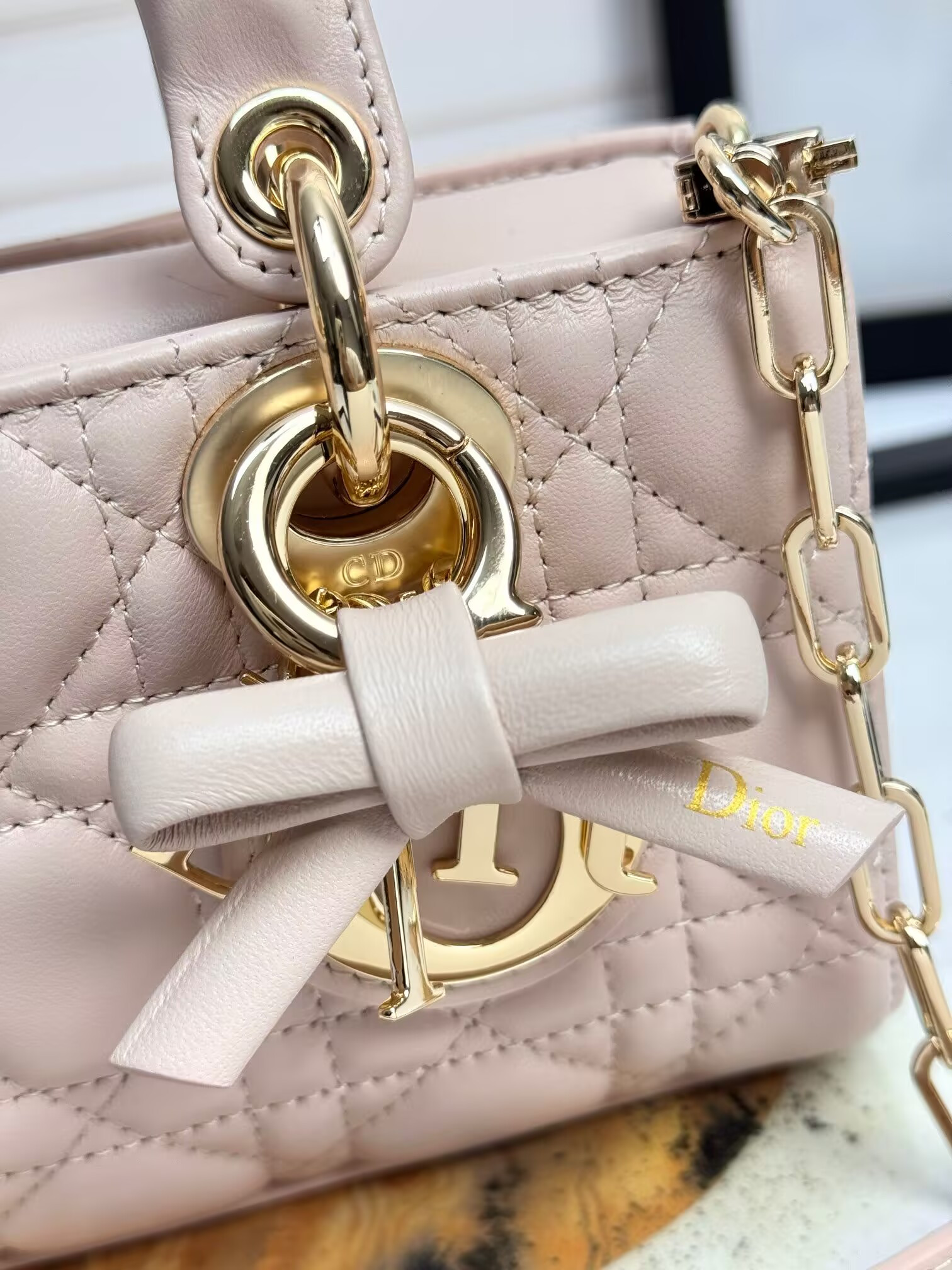 Dior Mini Lady D-Joy Bag 19x10.5x5.5cm