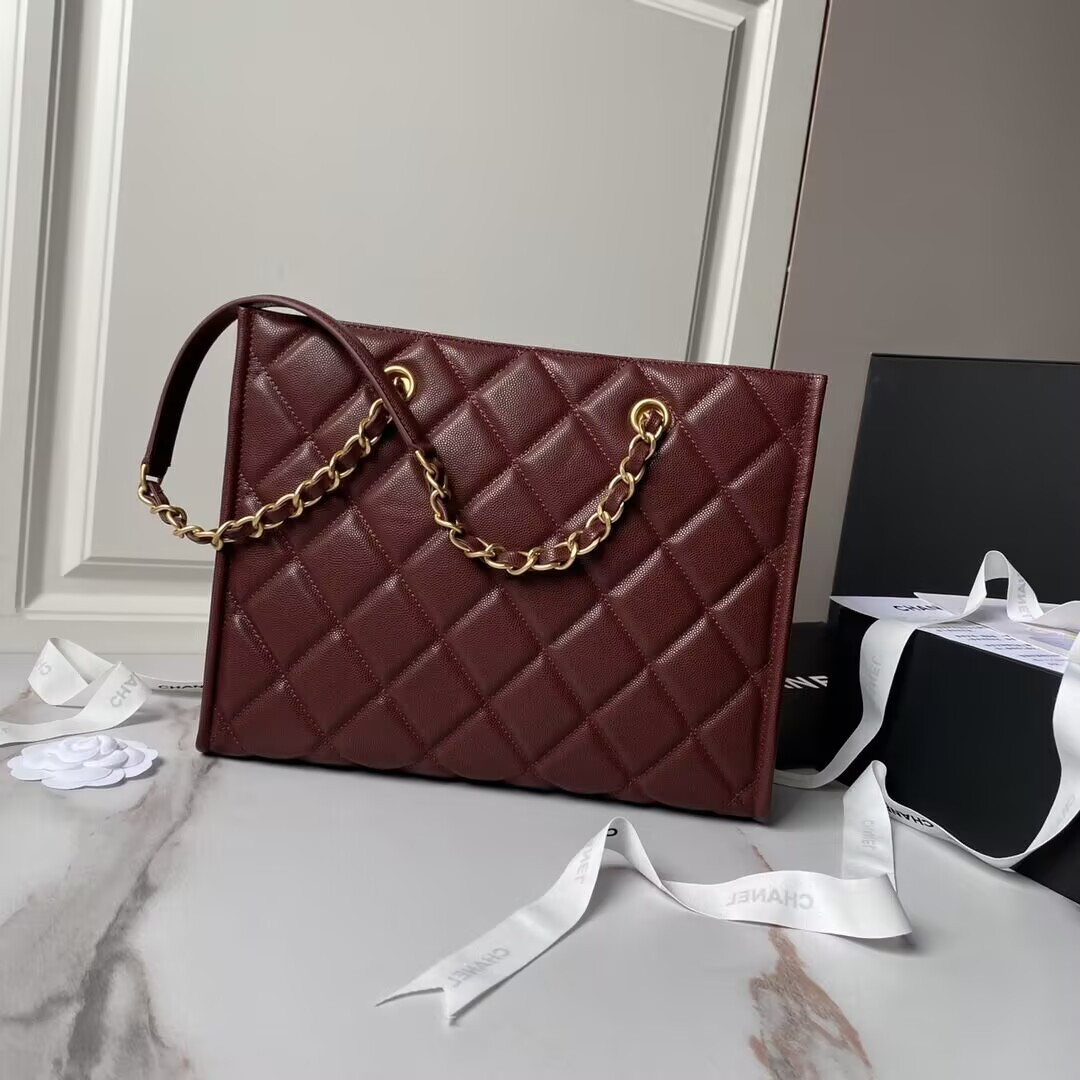 Ch**el Shopping Bag 24×30.5cm
