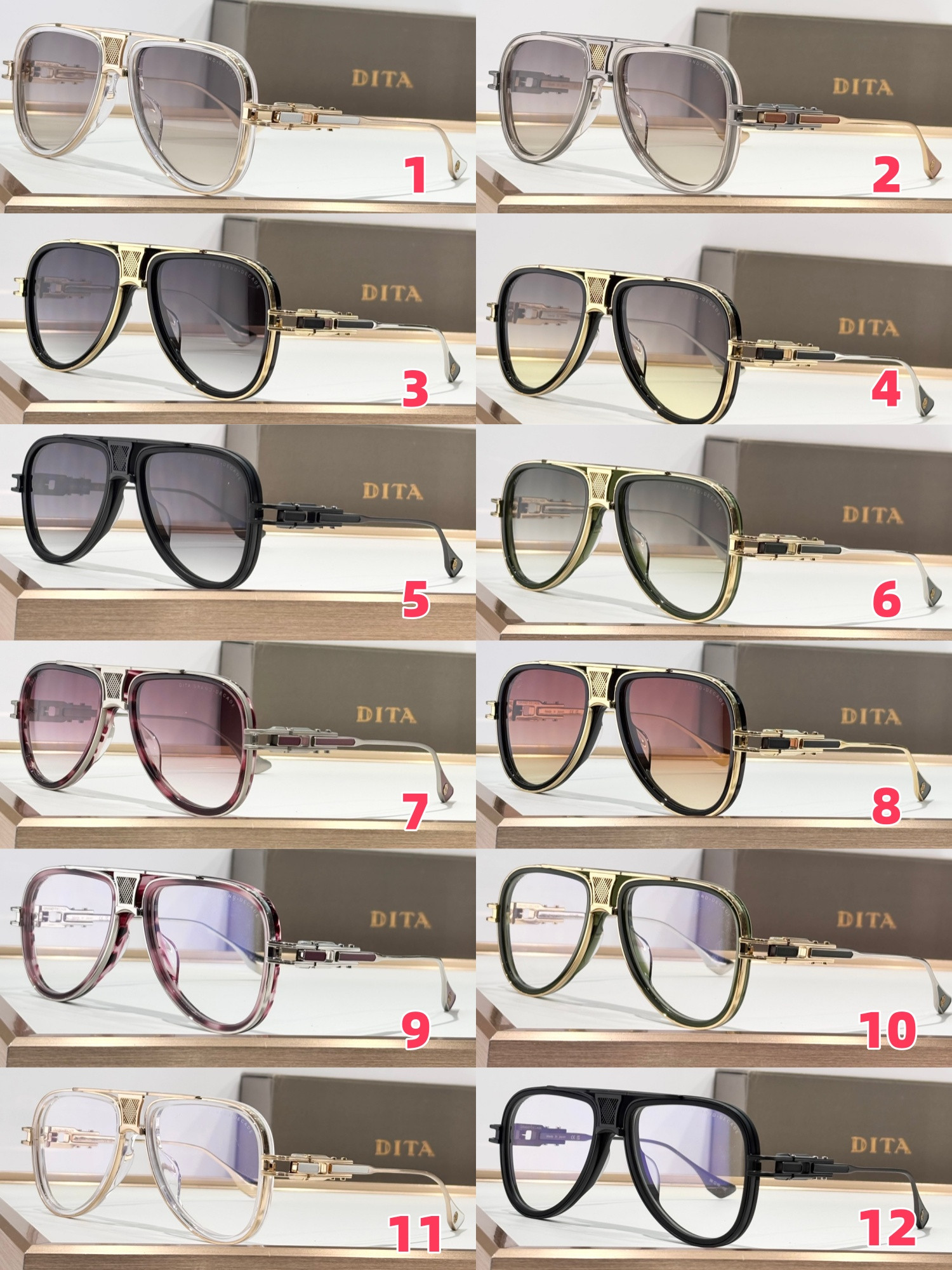 DITA Glasses DTS460 58-16-137