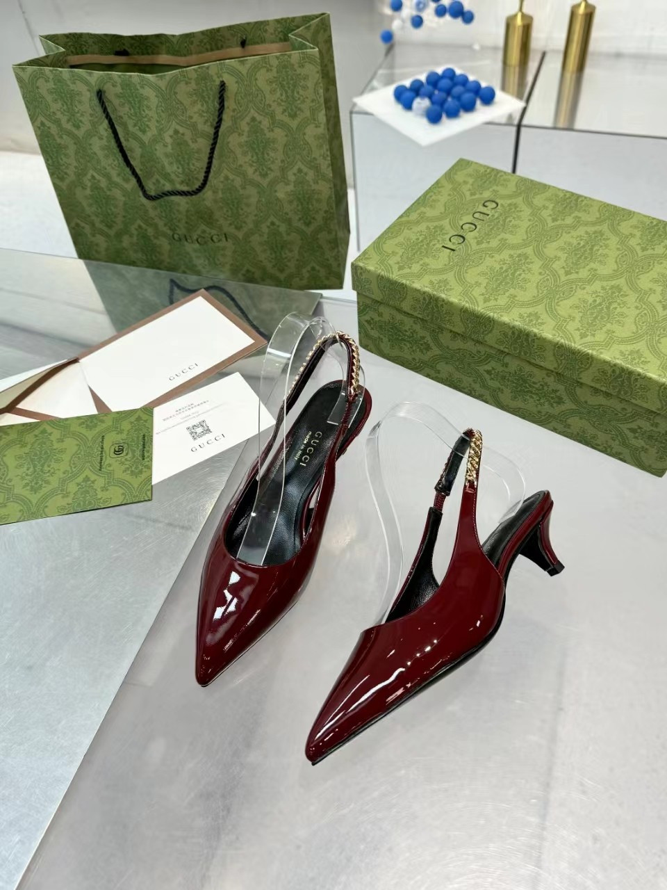 Gvc*1 SIGNORIA SLINGBACK PUMP mid-heel shoes