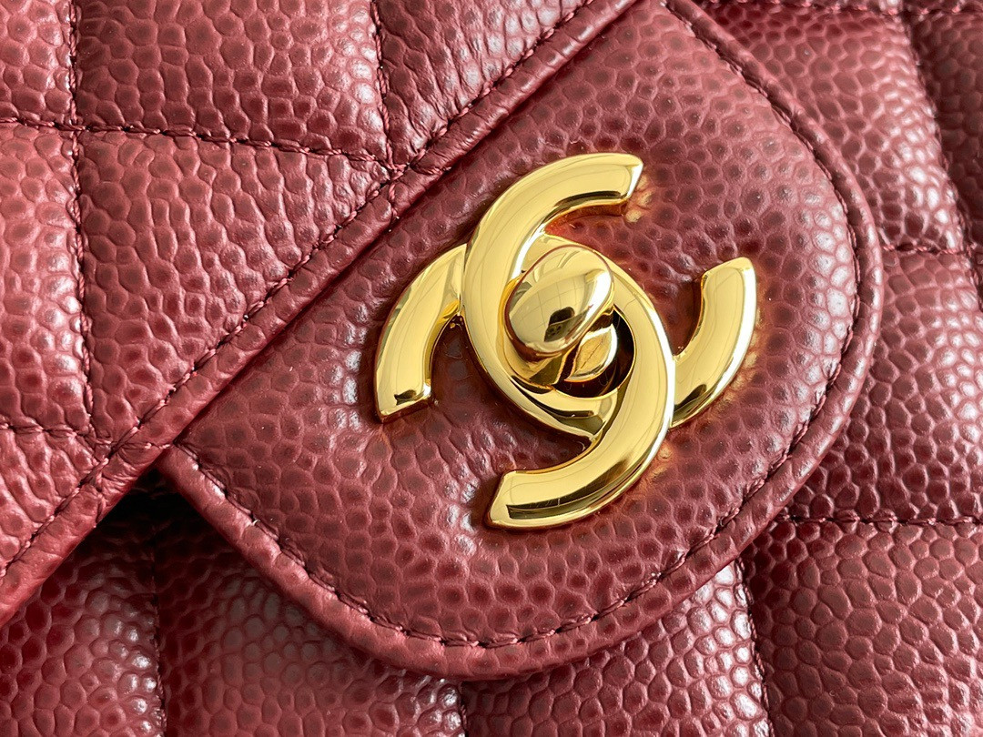Ch**el CLASSIC HANDBAG 15.5 × 25.5 × 6.5 cm