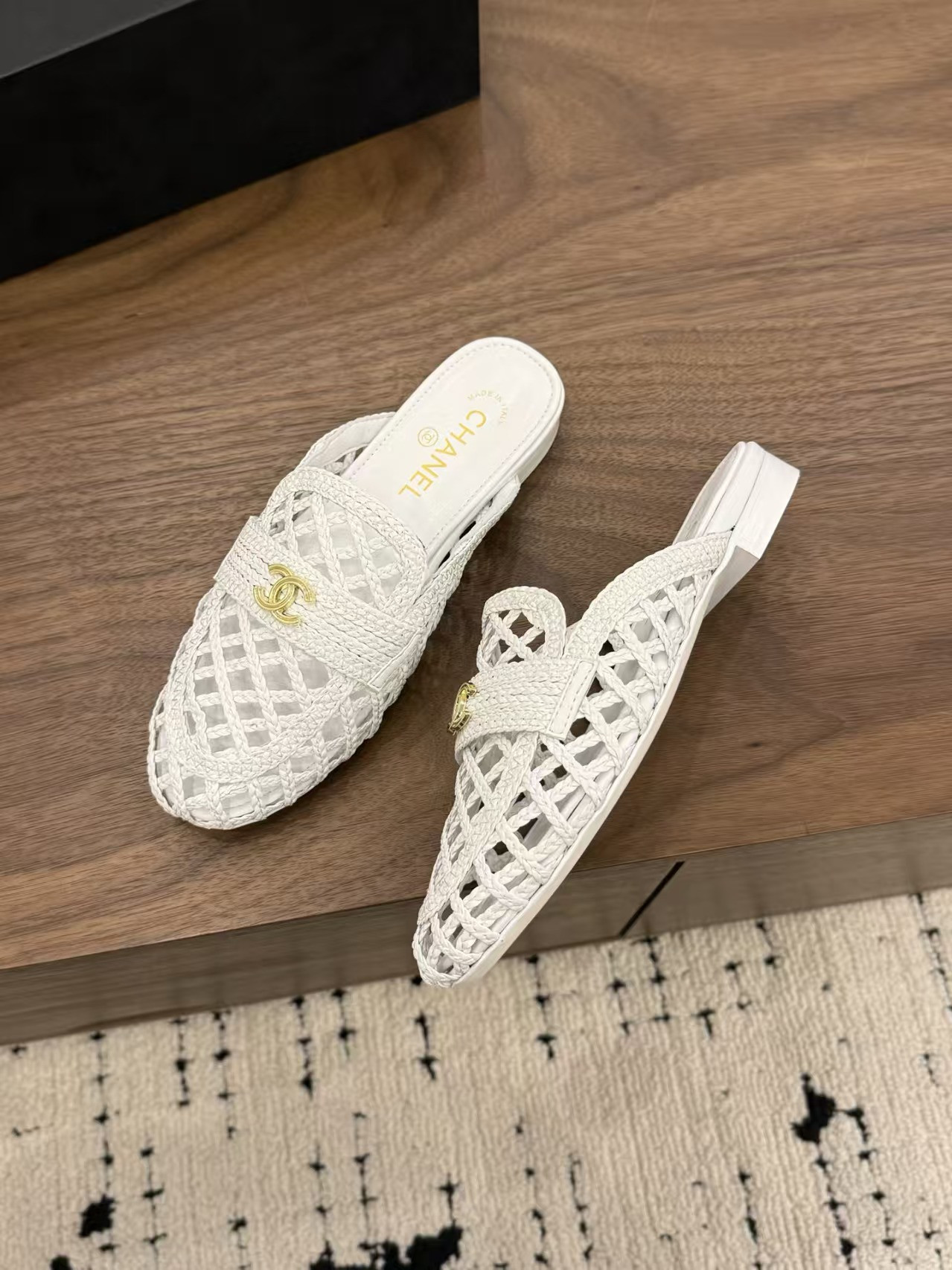 UA Chanel Mules