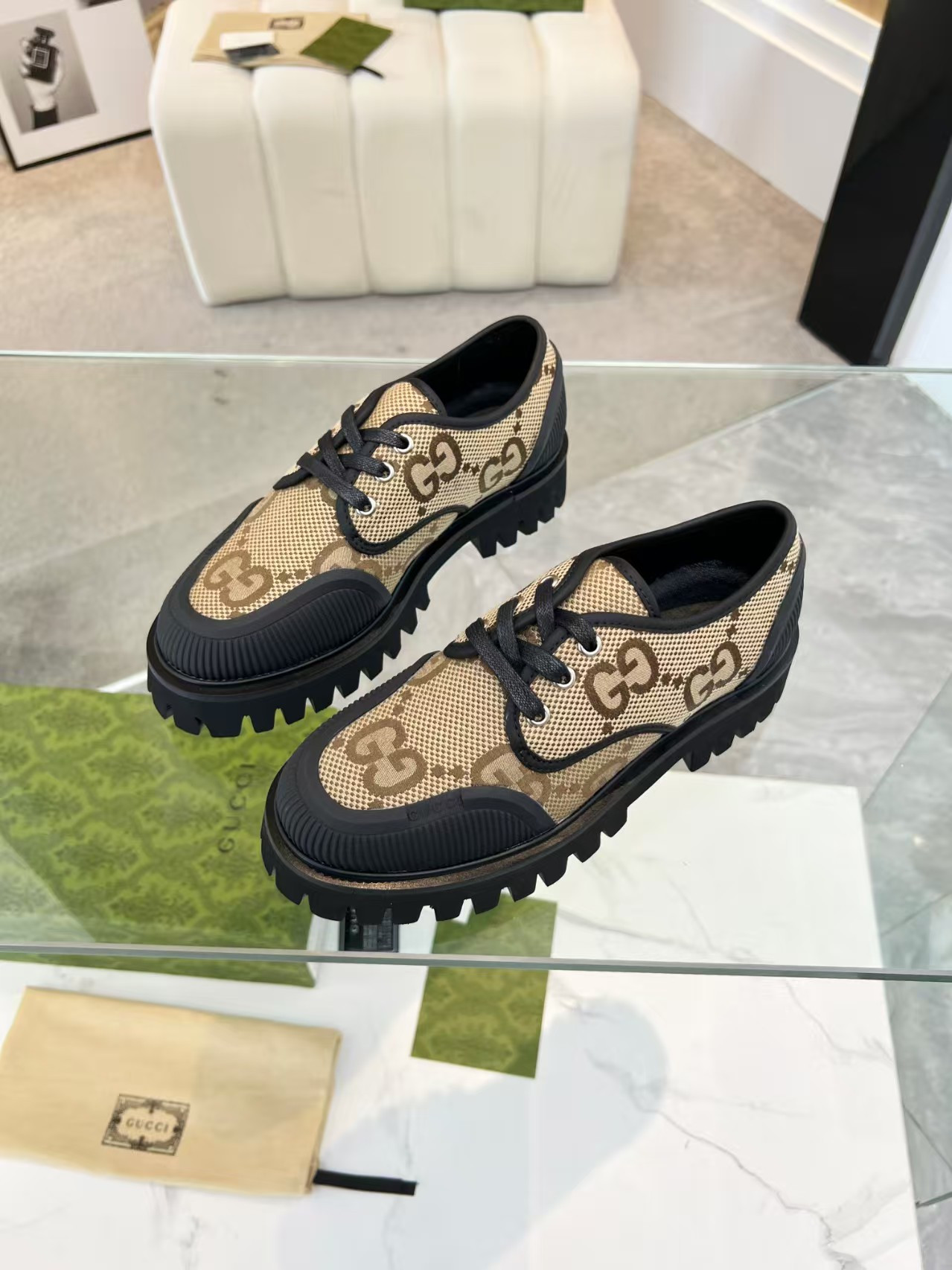 ua Gvc*1 maxi gg lace-up shoes