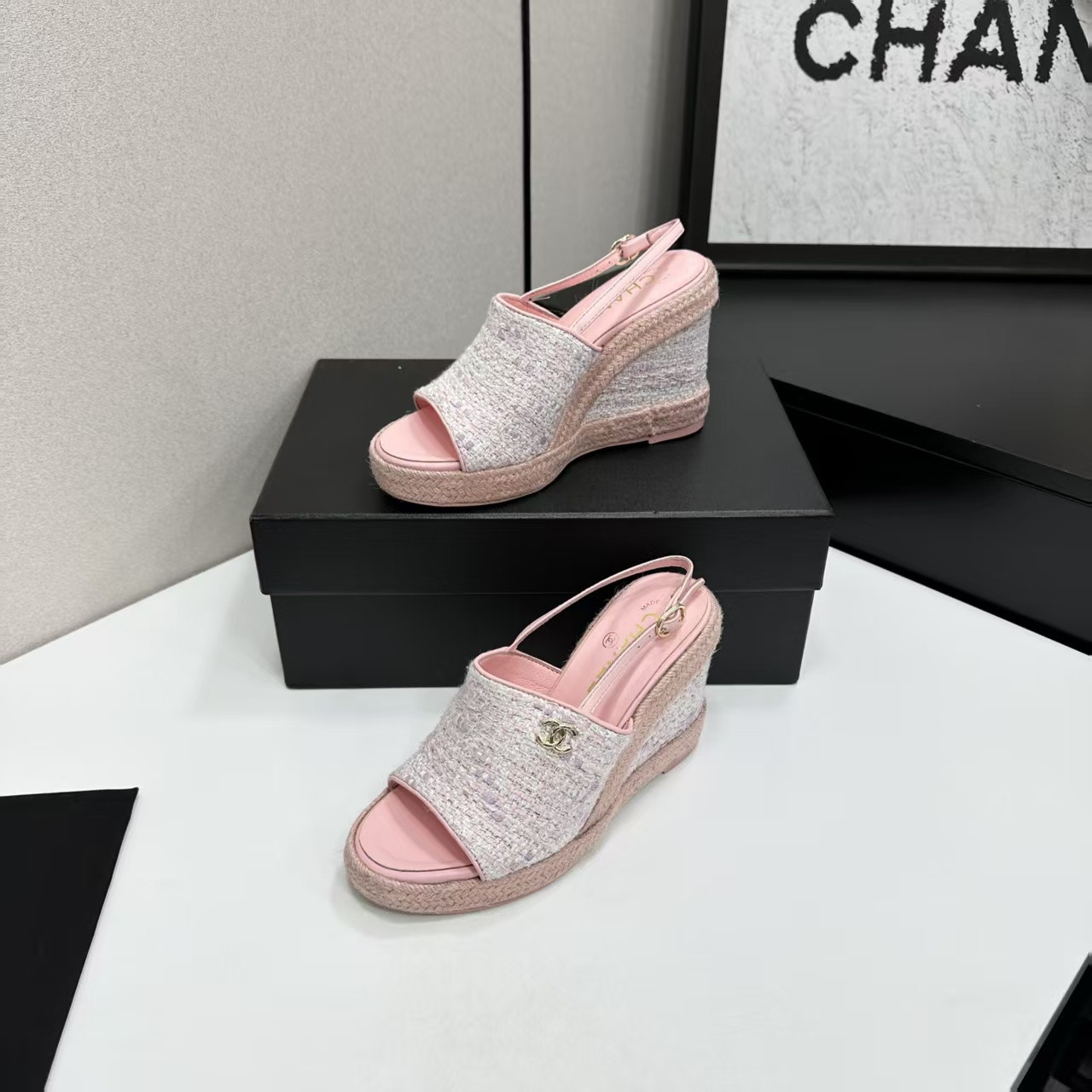 UA Chanel Sandals