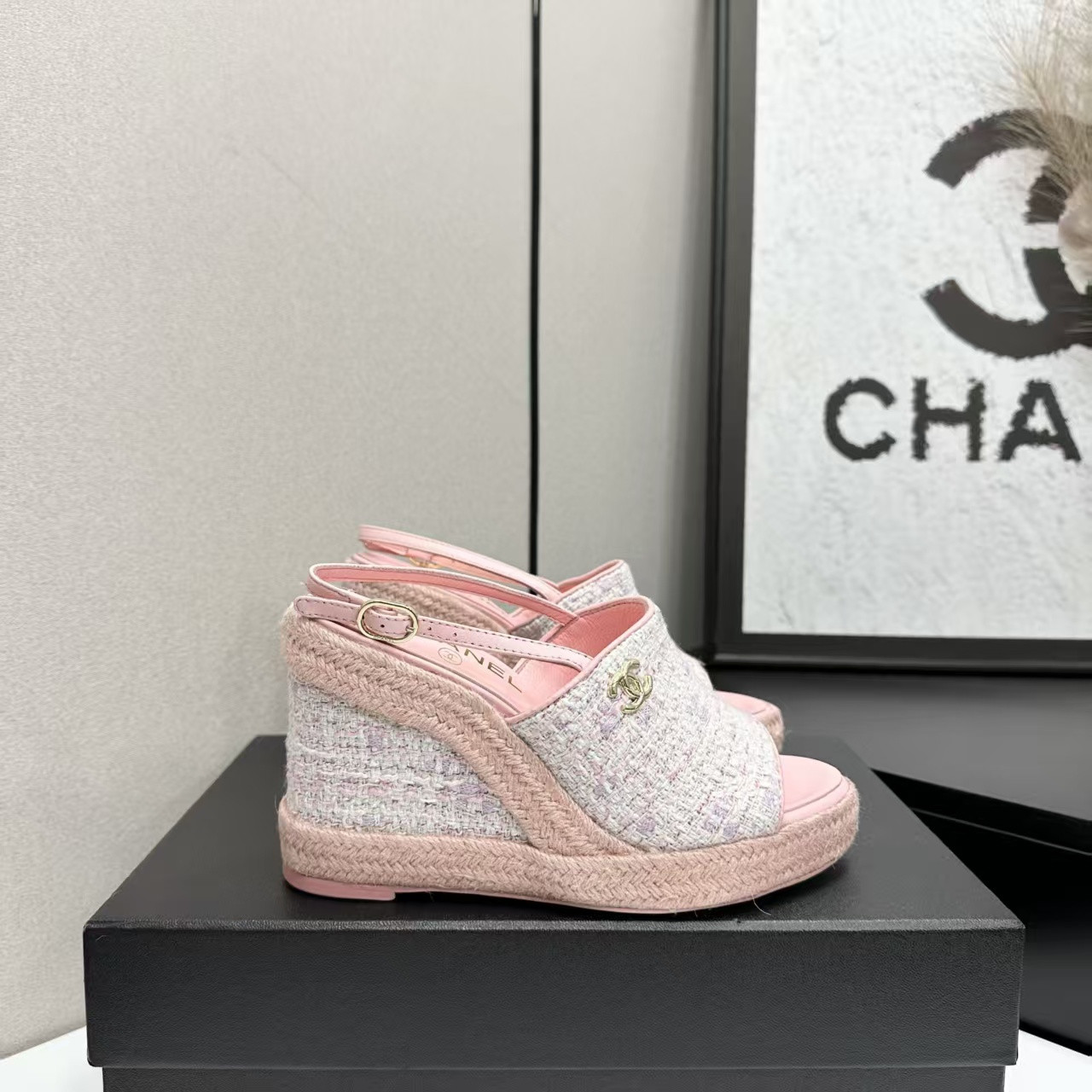 UA Chanel Sandals