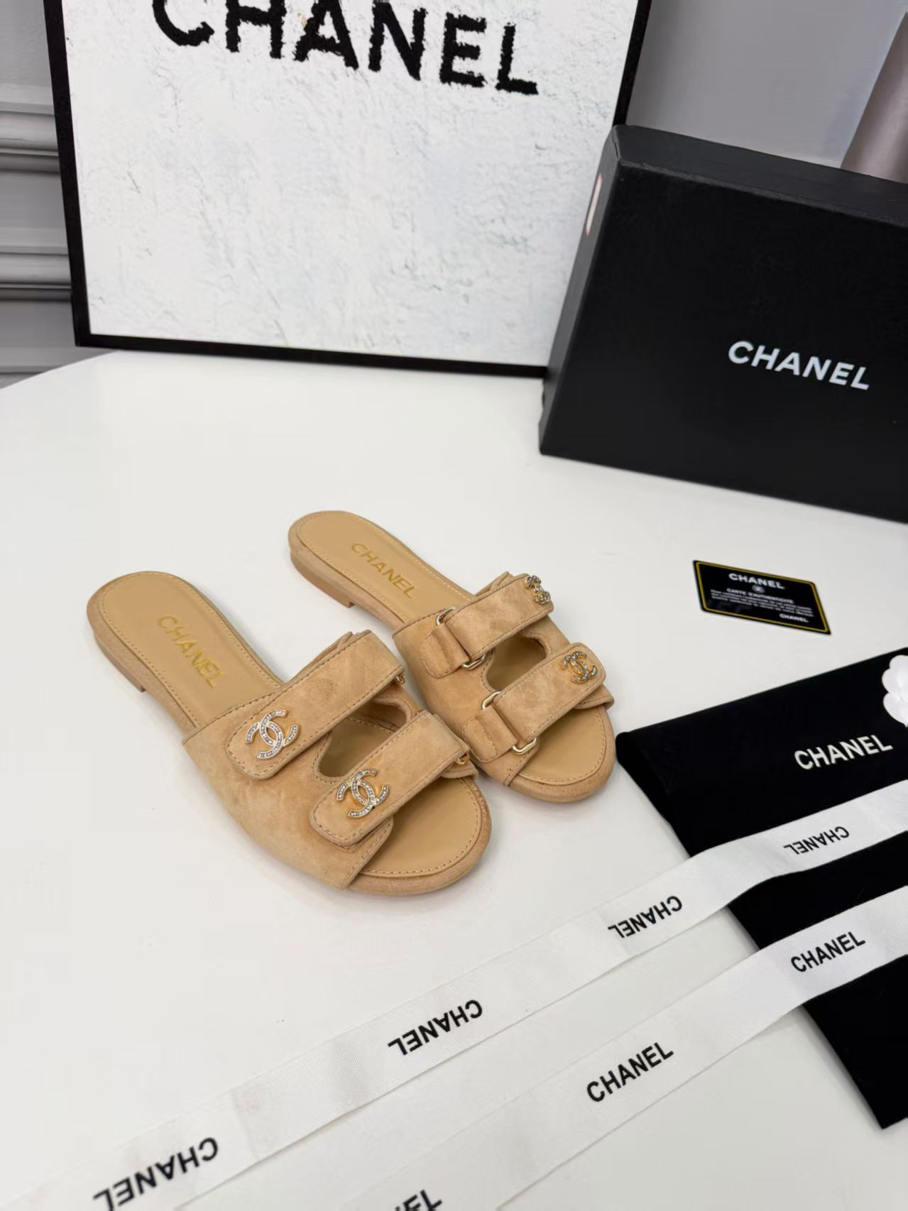 UA Chanel Mules