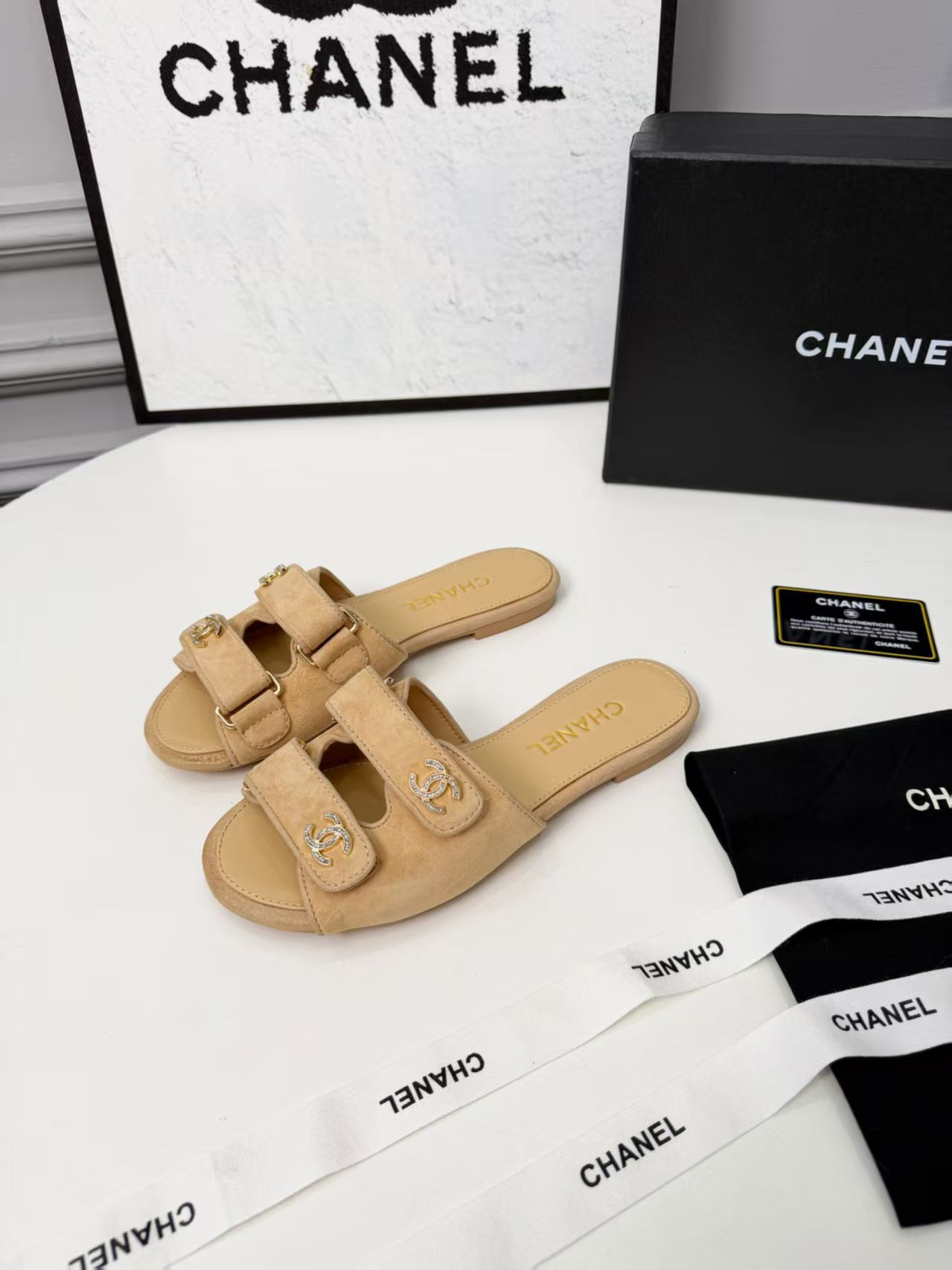 UA Chanel Mules