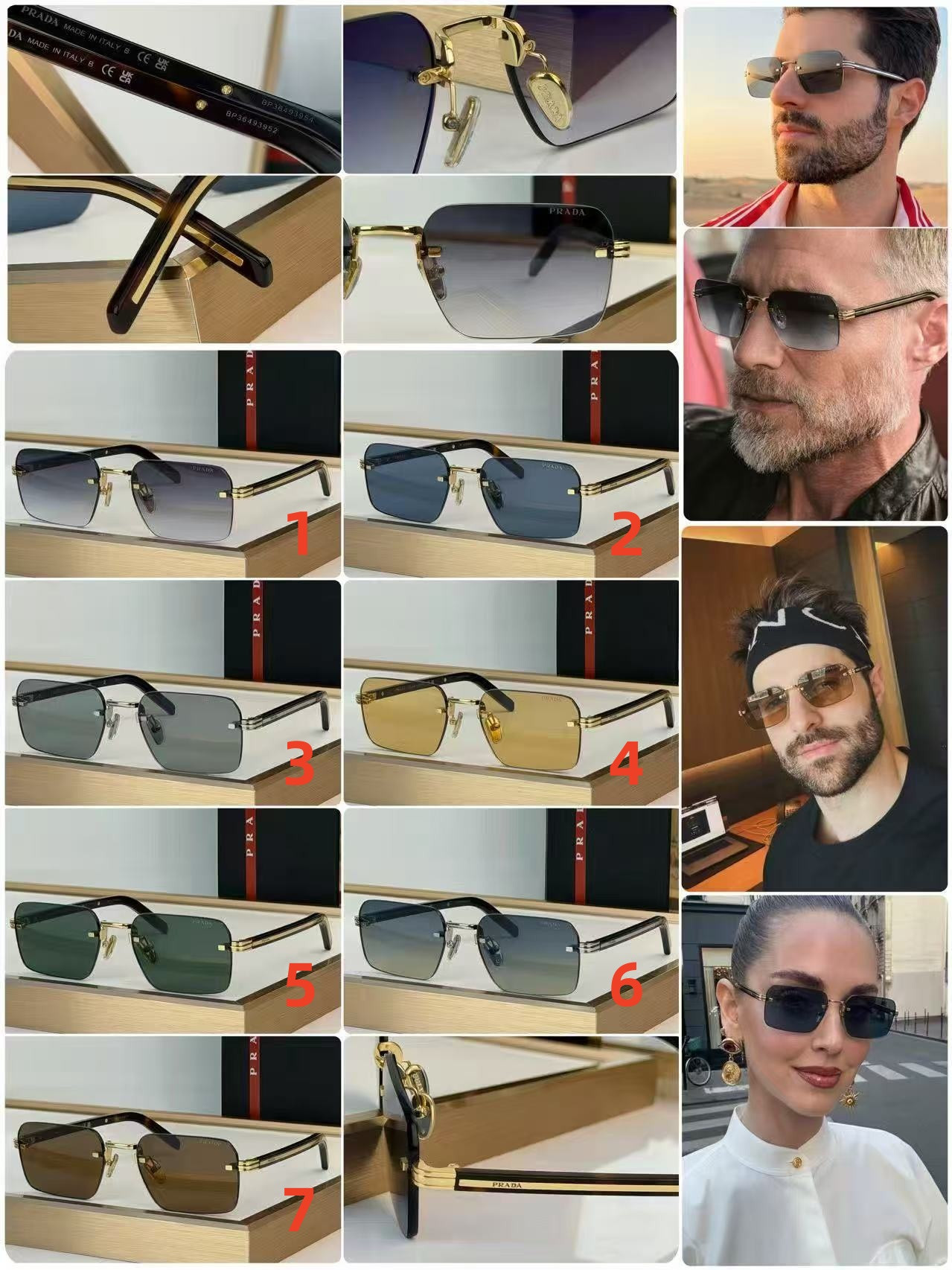 Pra*a glasses