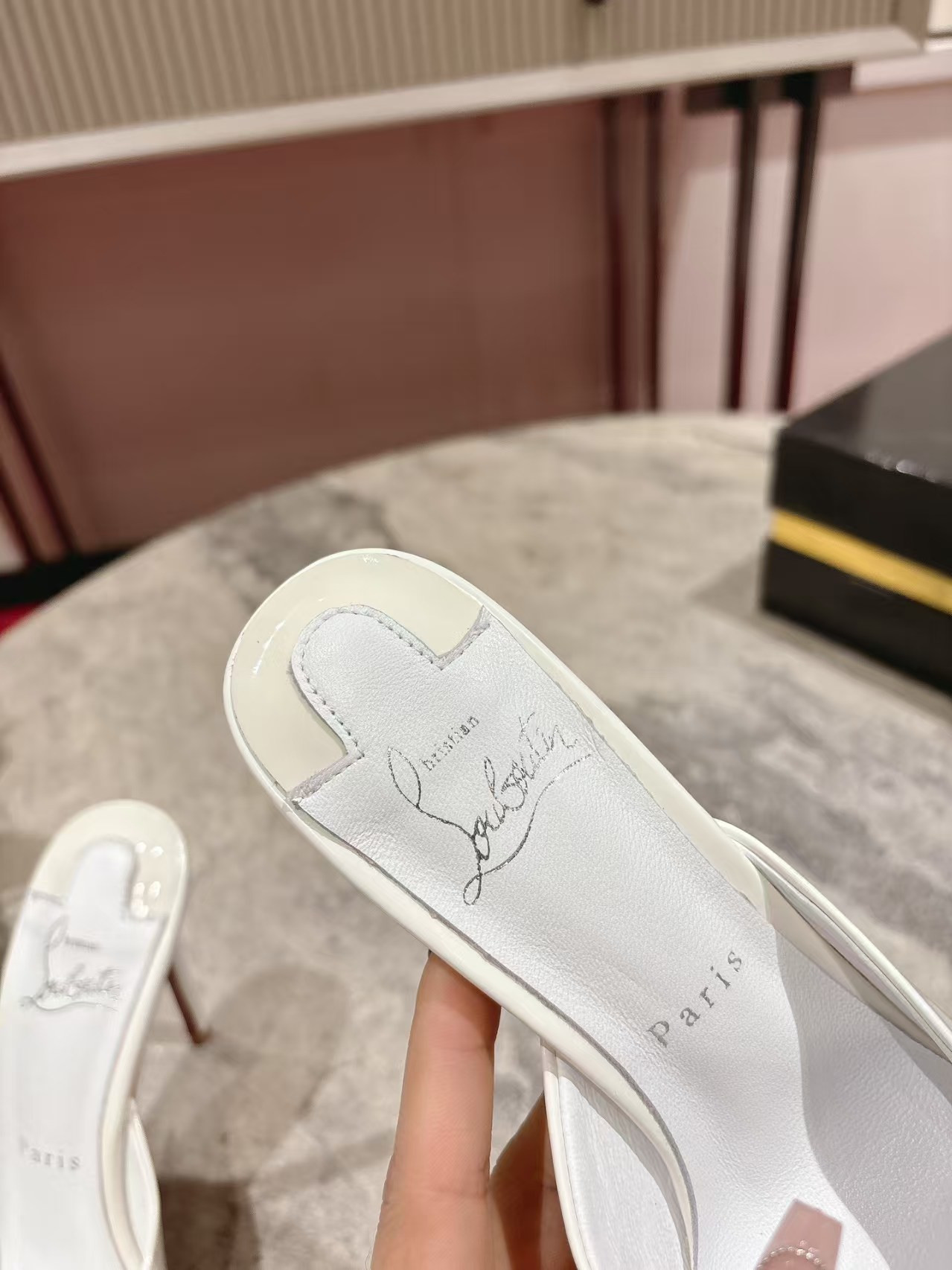 ua Chr1st1an louboutin miss z mule 10cm heel