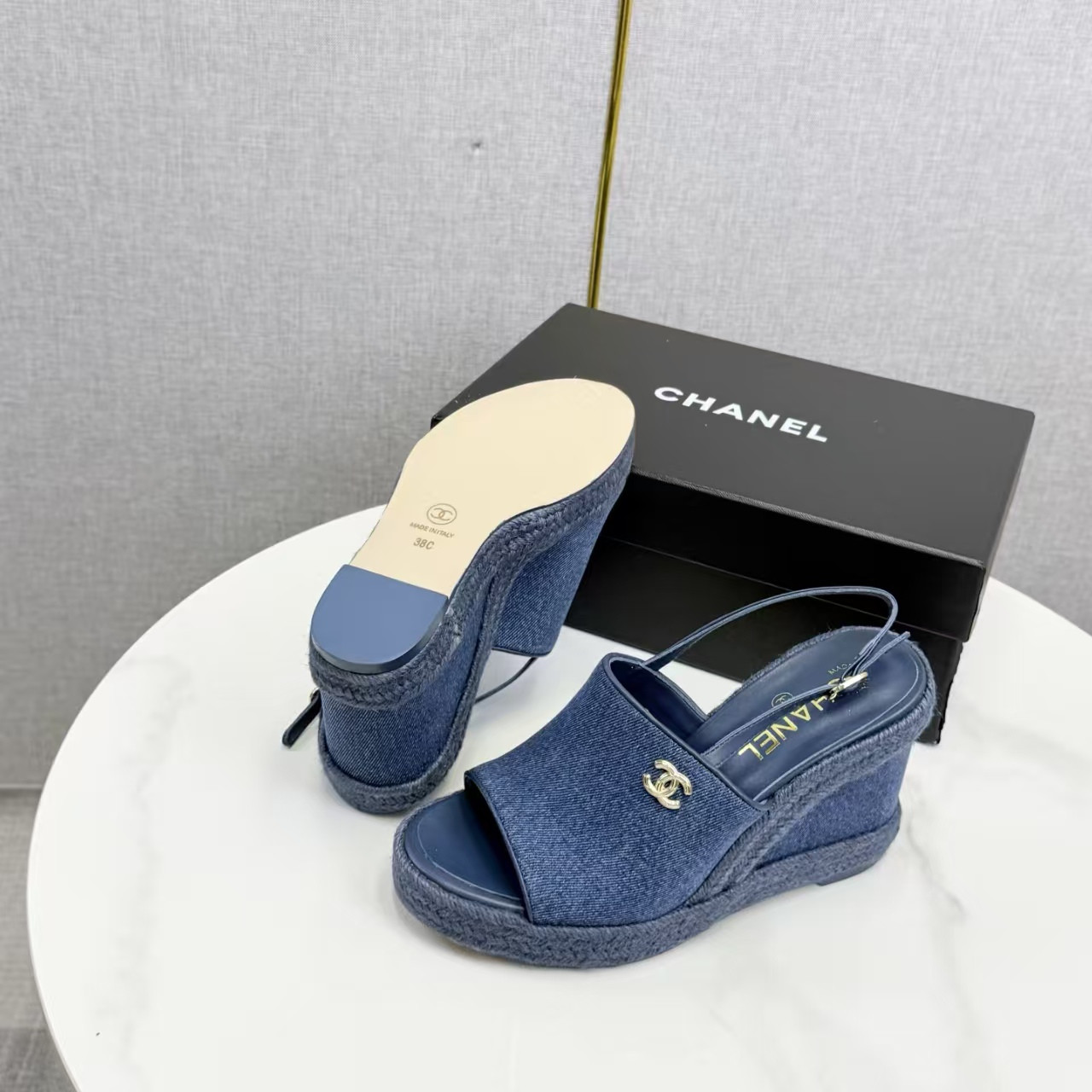 UA Chanel Sandals