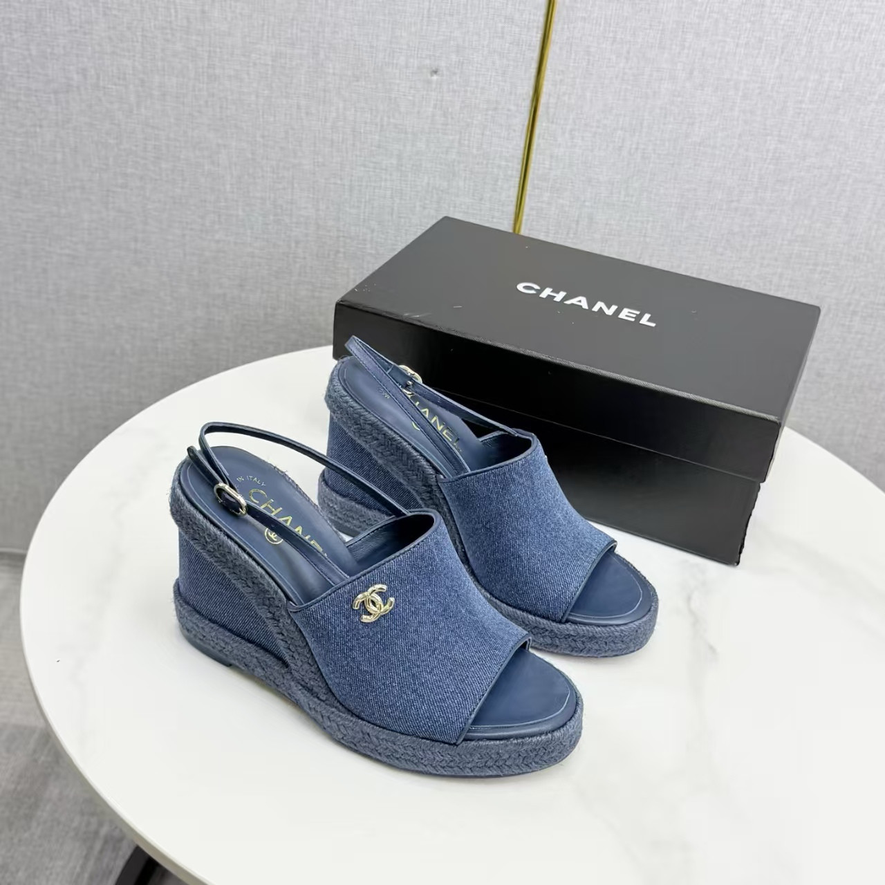 UA Chanel Sandals