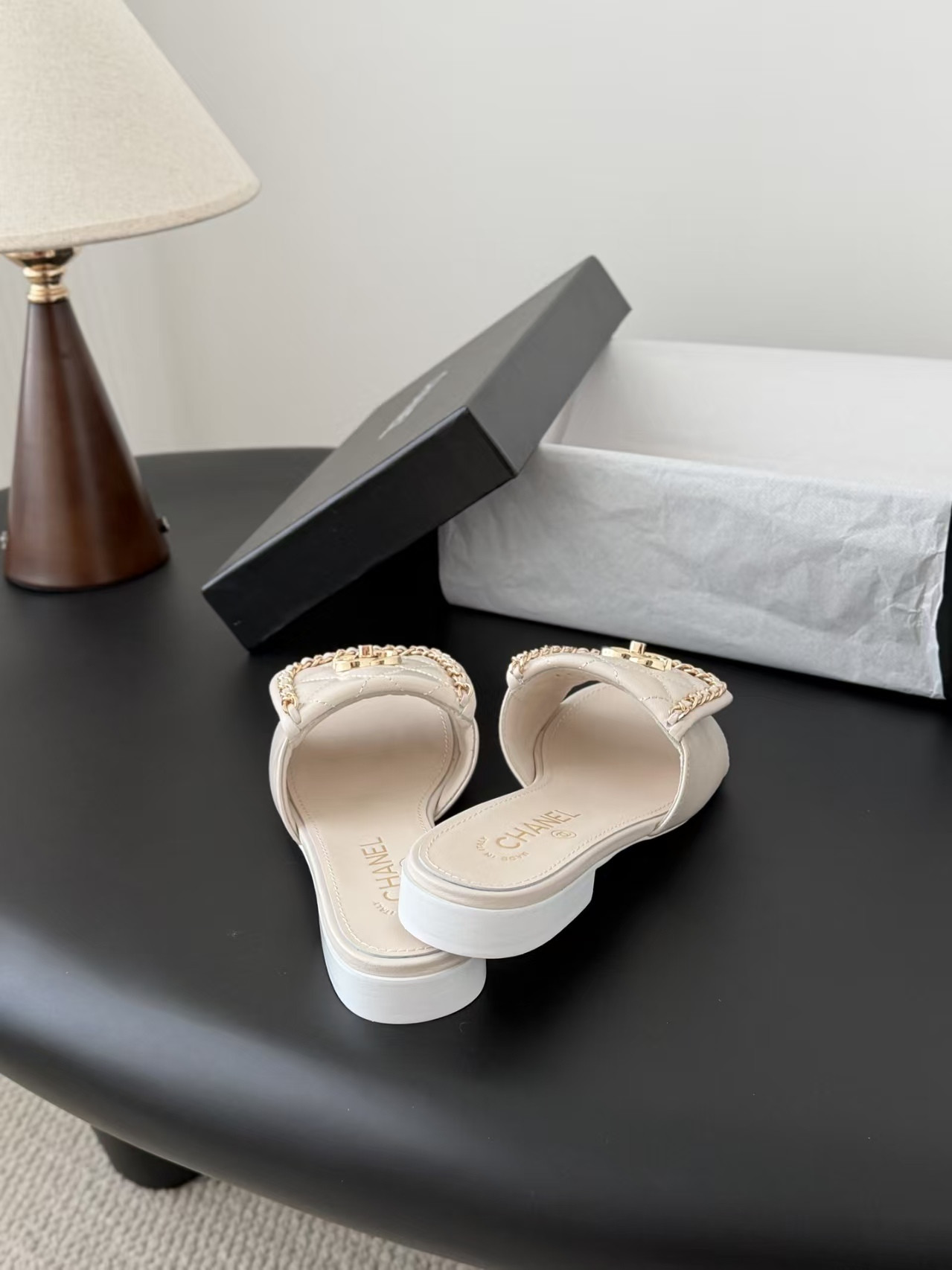 UA Chanel Slippers