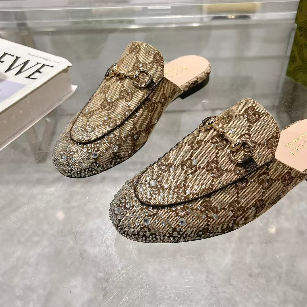 UA Gucci GG Crystal Mule