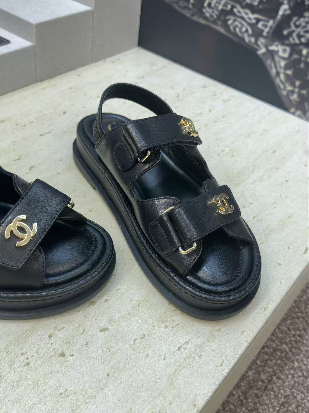UA Chanel Sandals