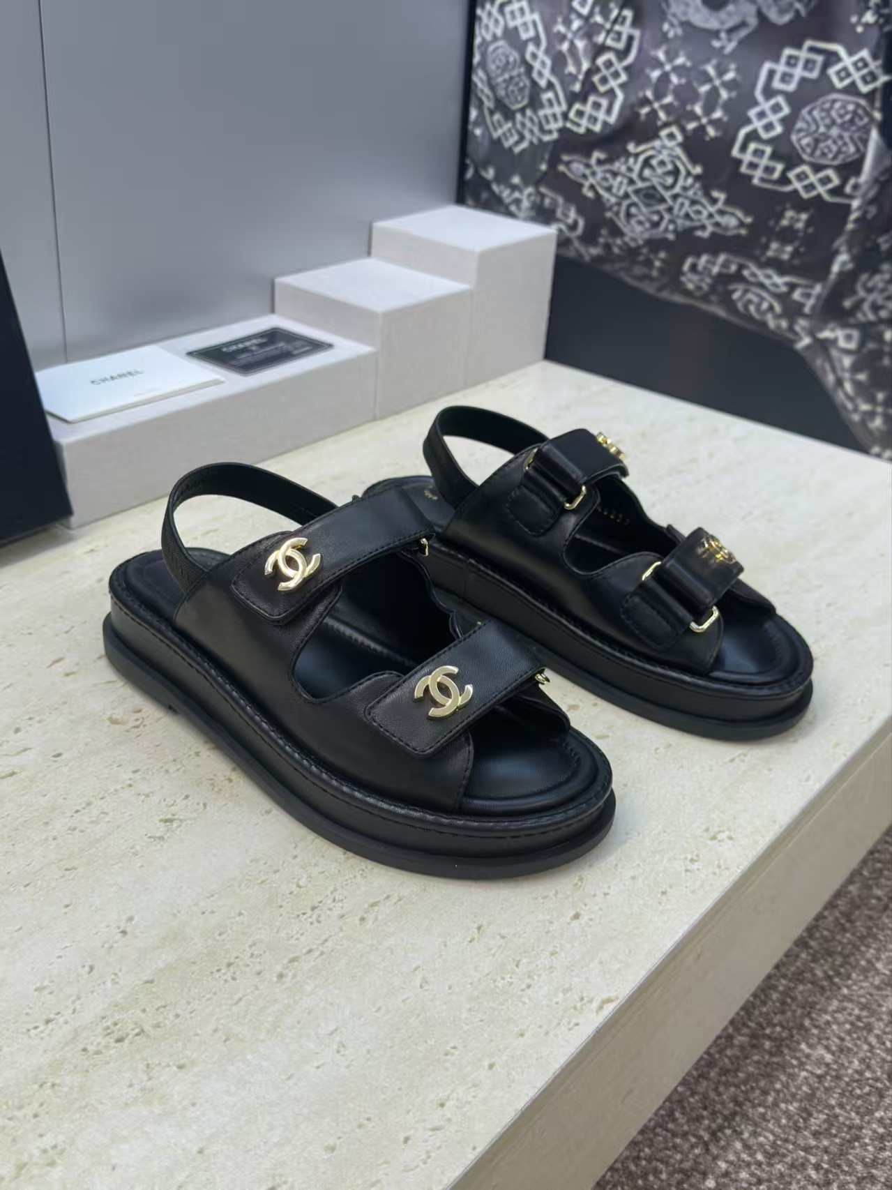 UA Chanel Sandals