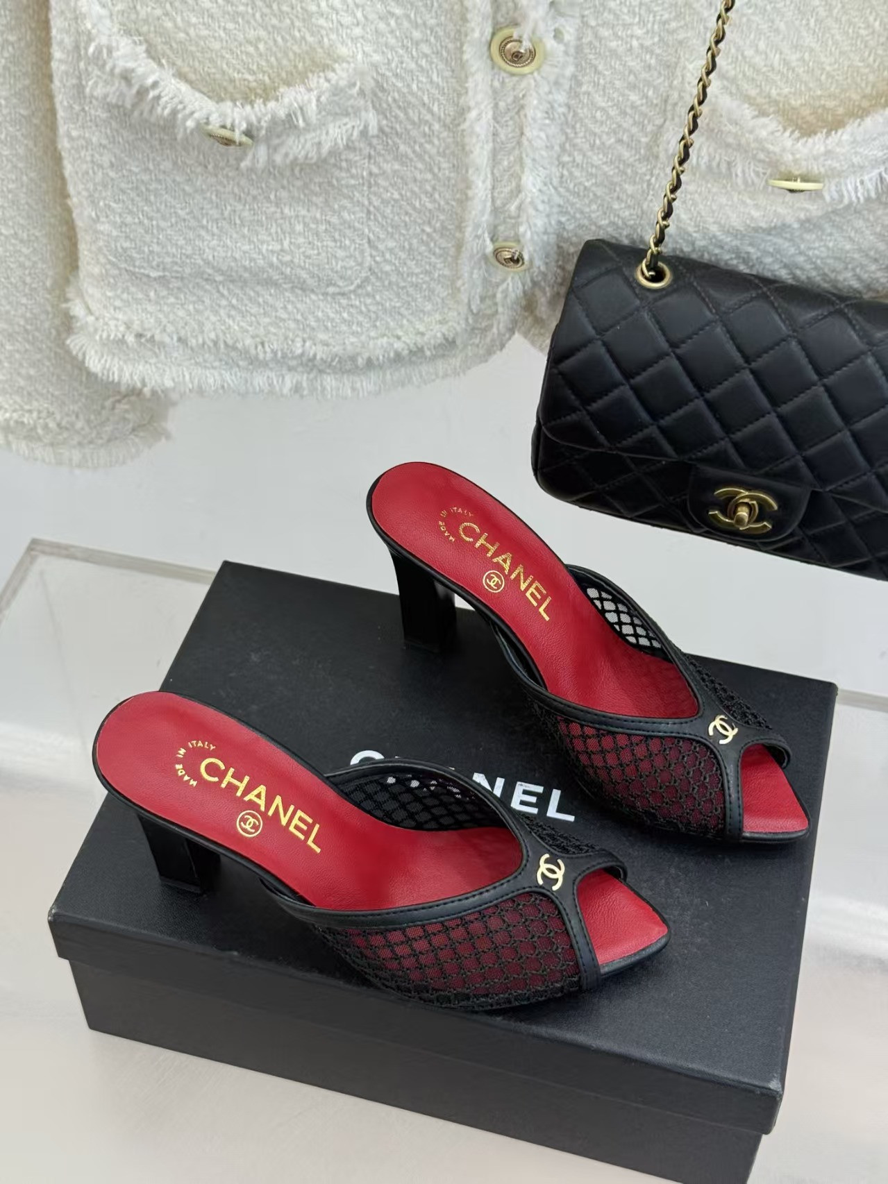 UA Chanel Sandals