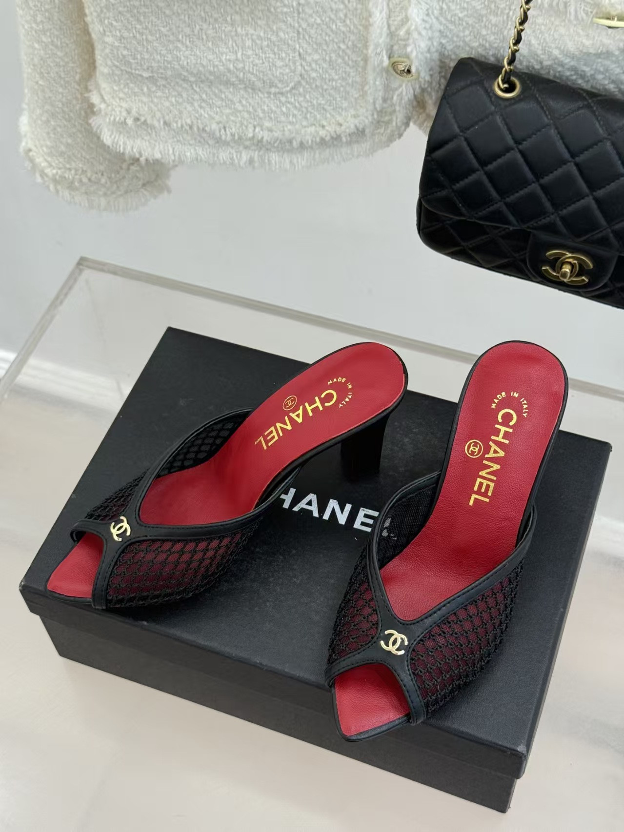 UA Chanel Sandals