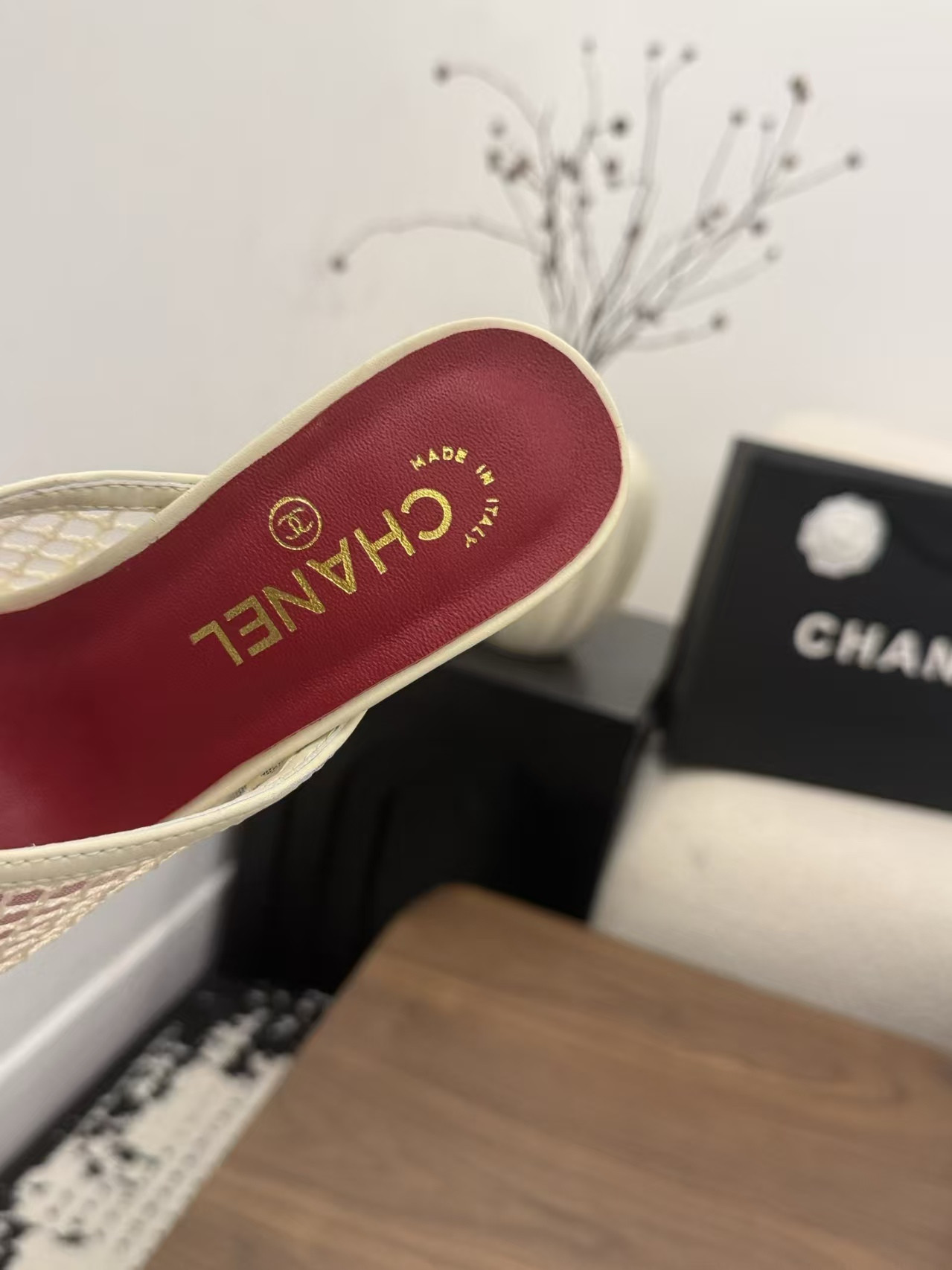 UA Chanel Sandals