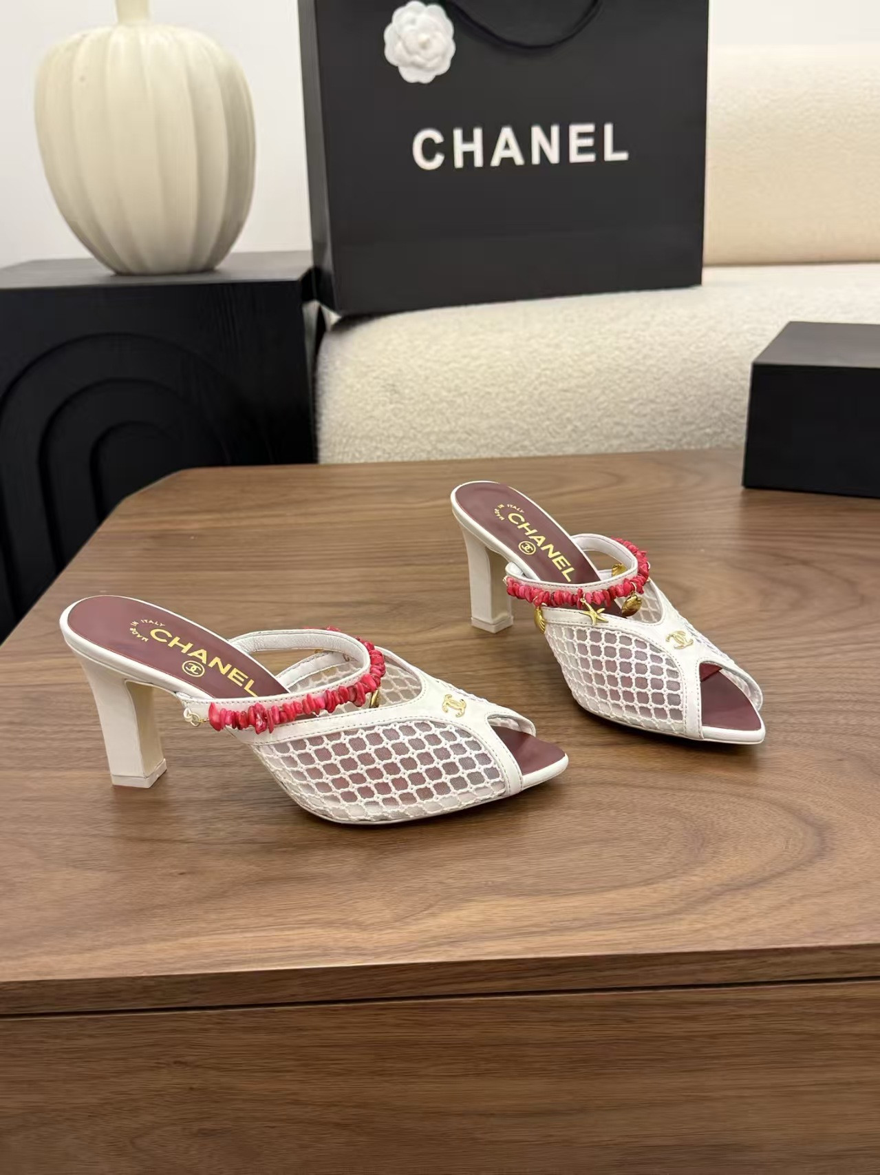UA Chanel Sandals