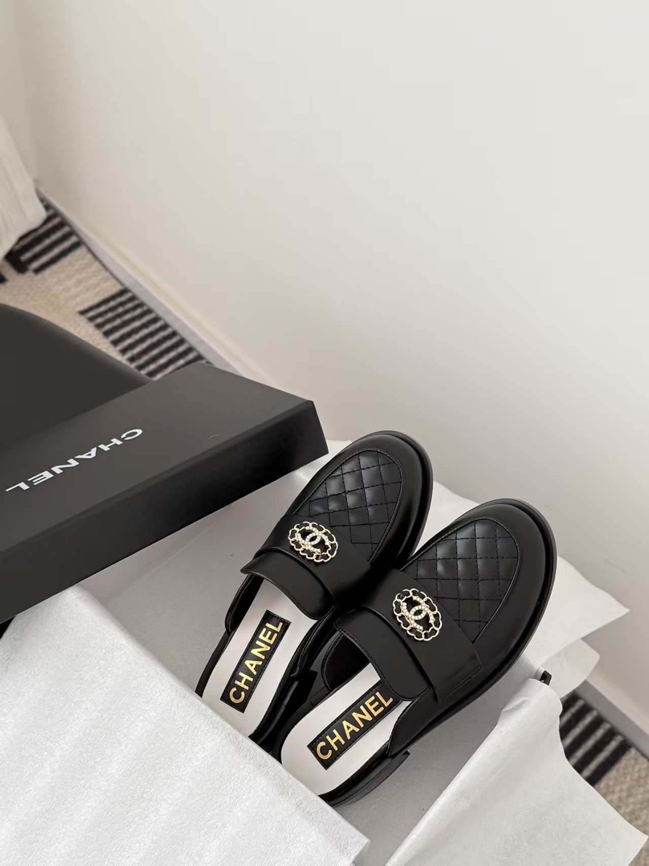 UA Chanel Mules