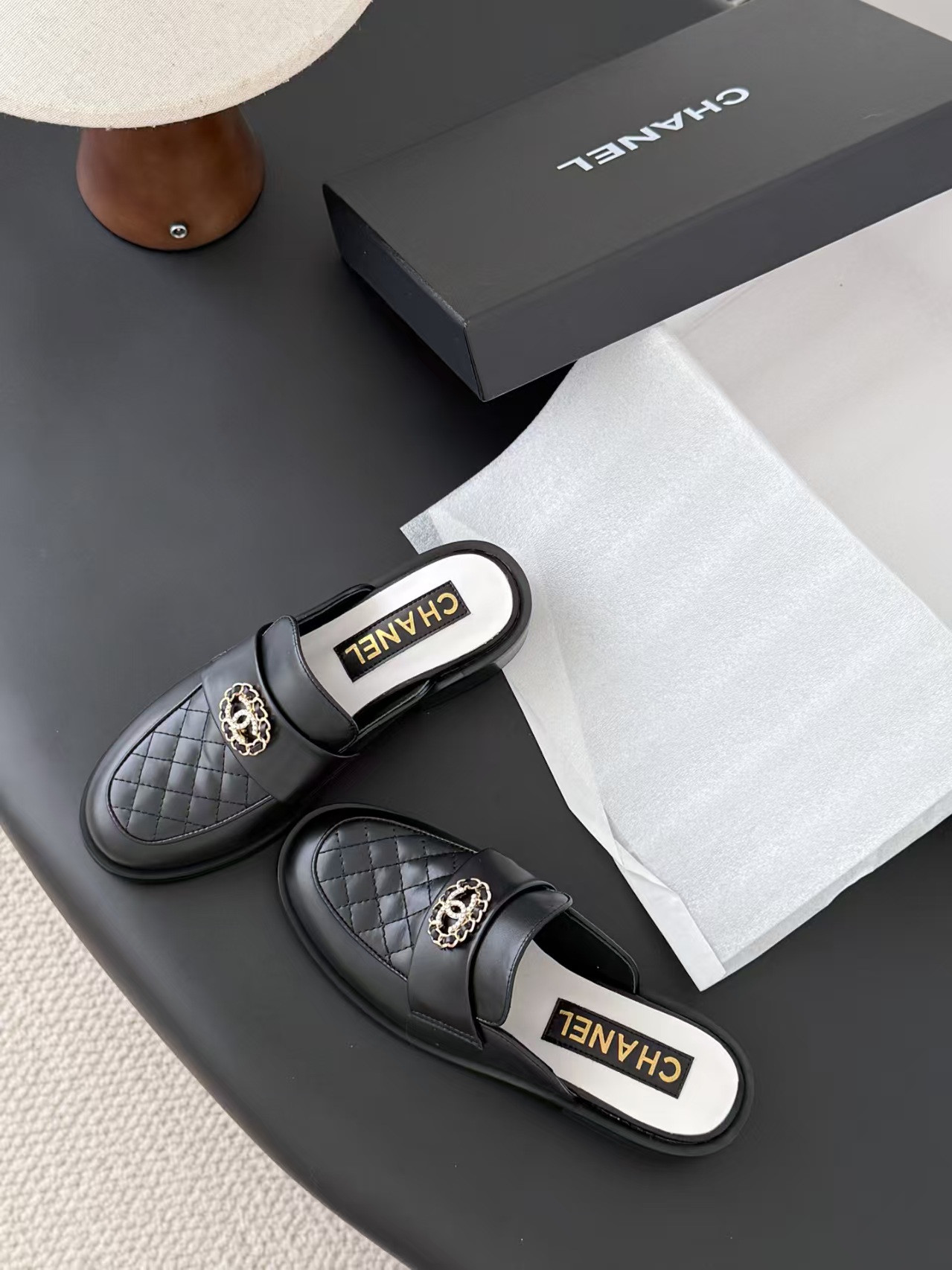 UA Chanel Mules