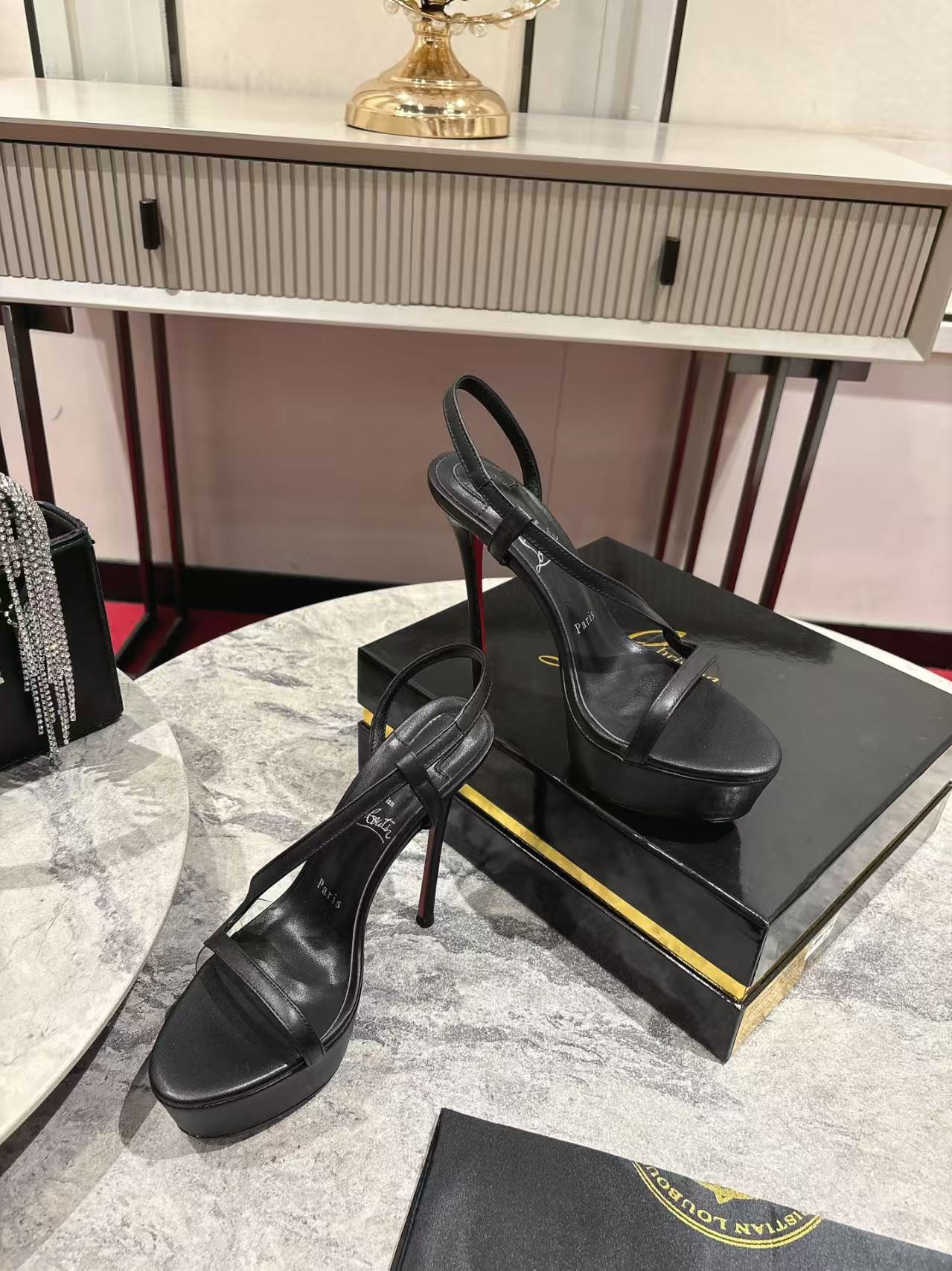 ua Chr1st1an louboutin rosalie alta rosalie alta sandals 15cm heel