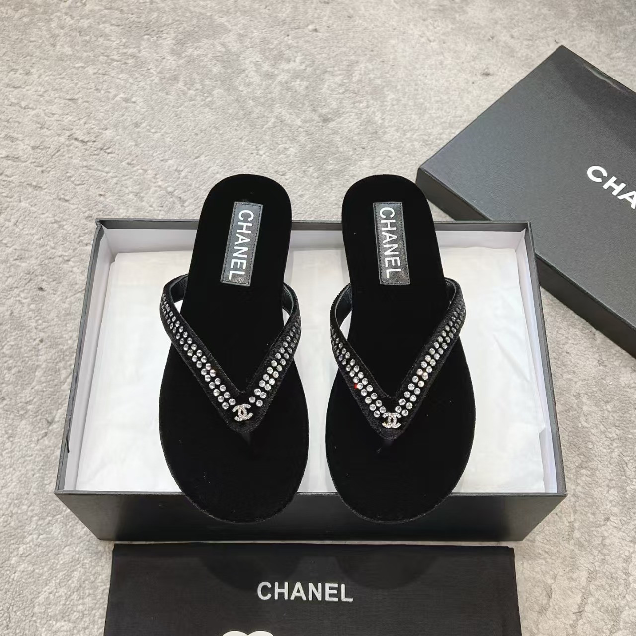 UA Chanel Sandals