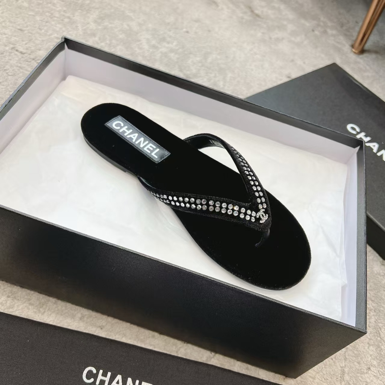 UA Chanel Sandals