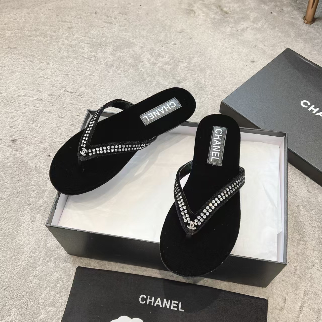 UA Chanel Sandals