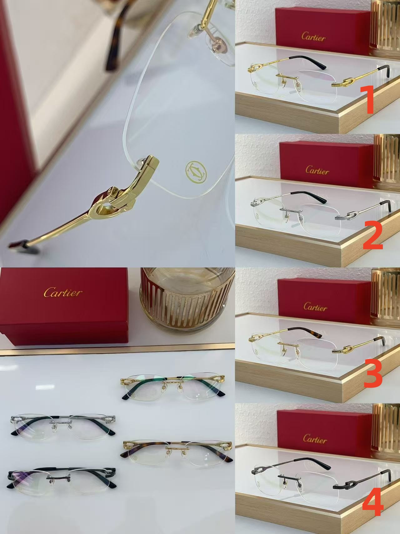 Ca*t1er glasses