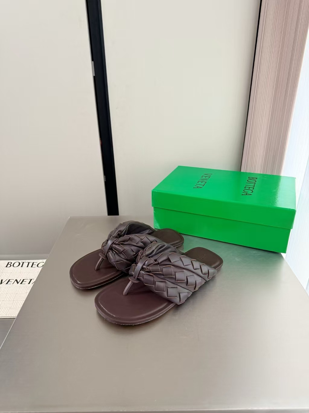 UA Bottega Veneta Salsa Thong Sandal