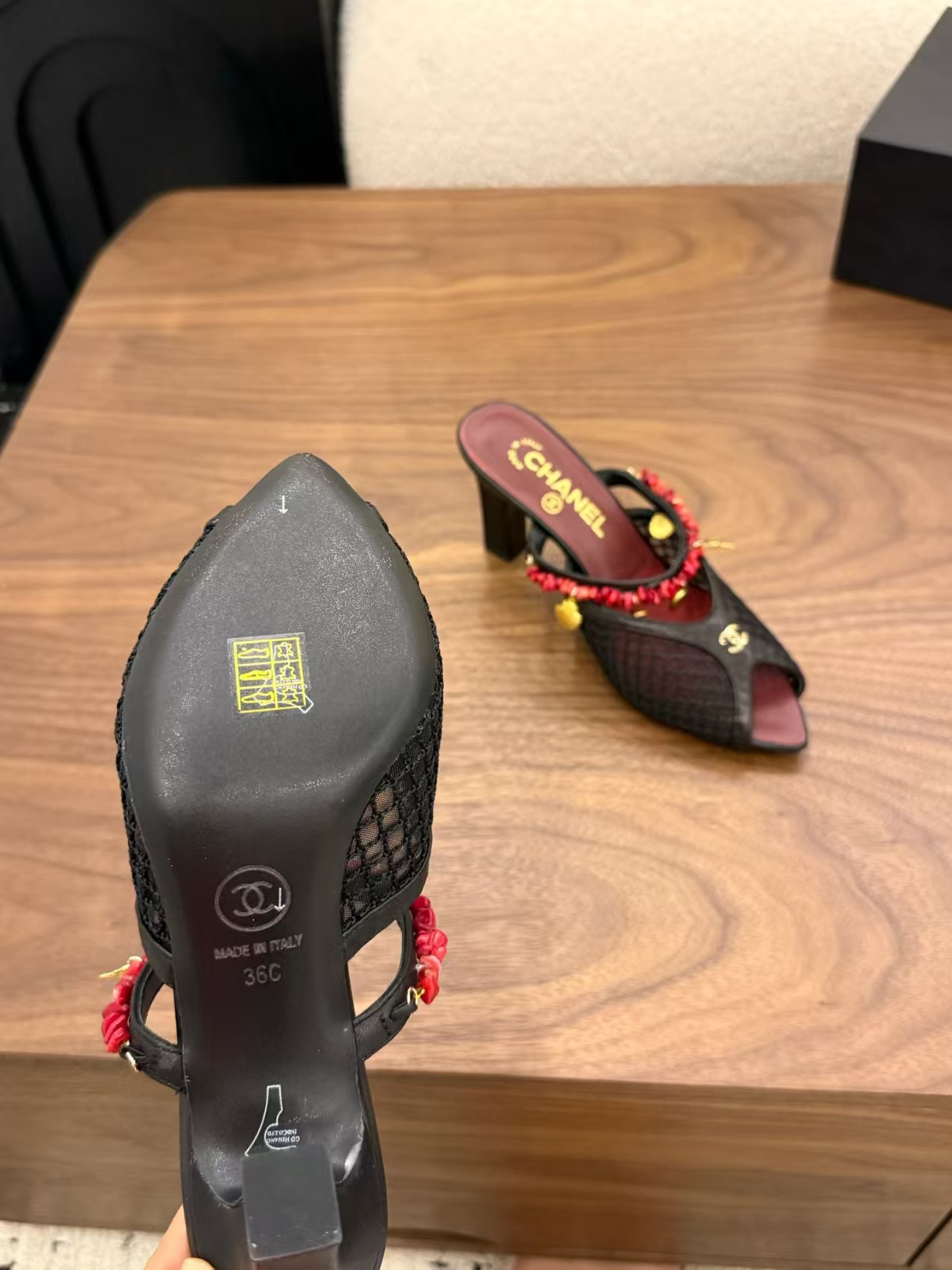 UA Chanel Sandals