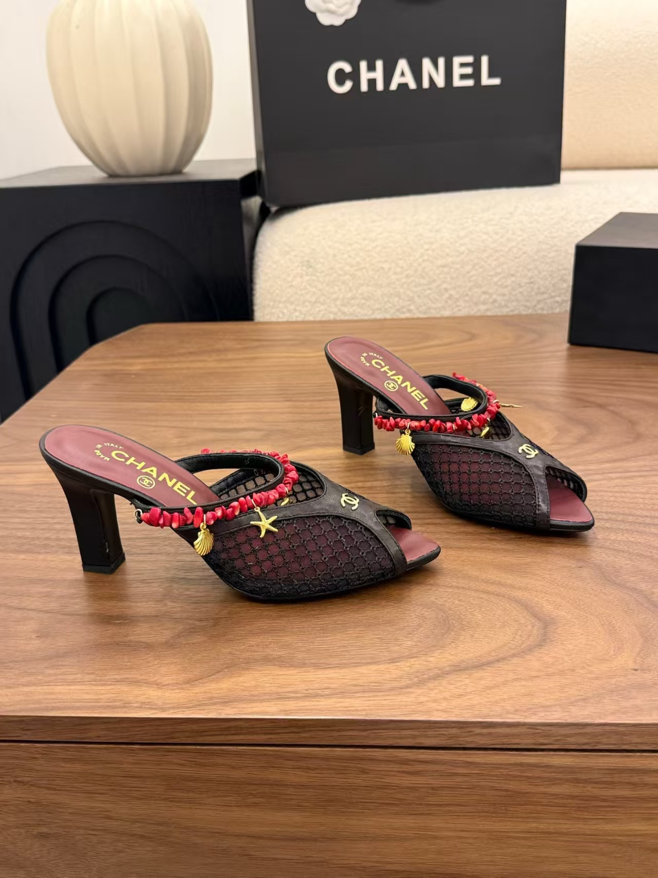UA Chanel Sandals