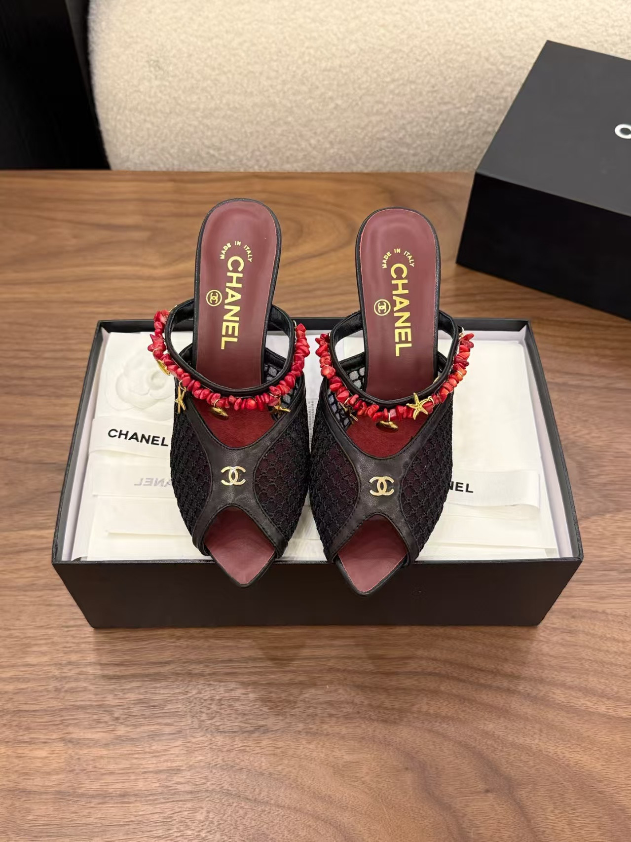 UA Chanel Sandals