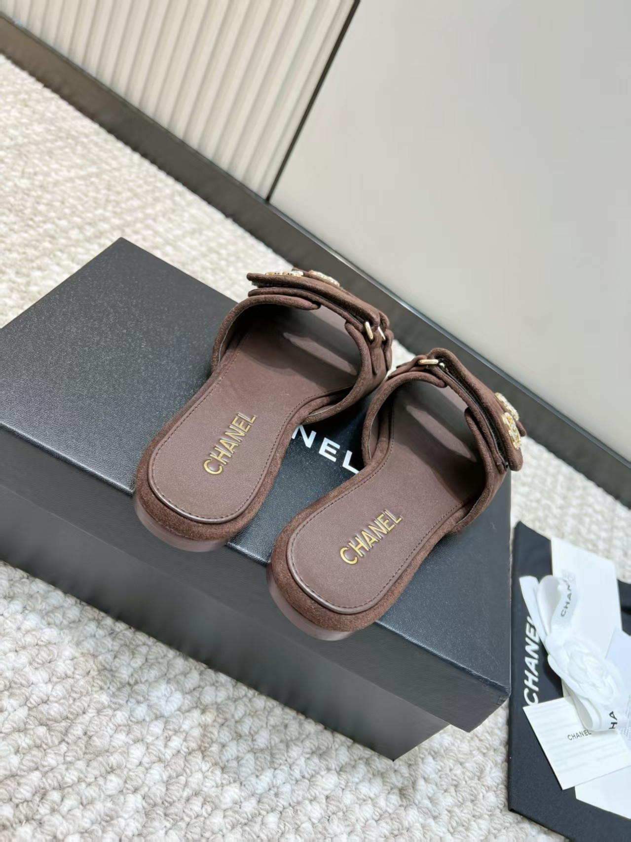 UA Chanel Mules