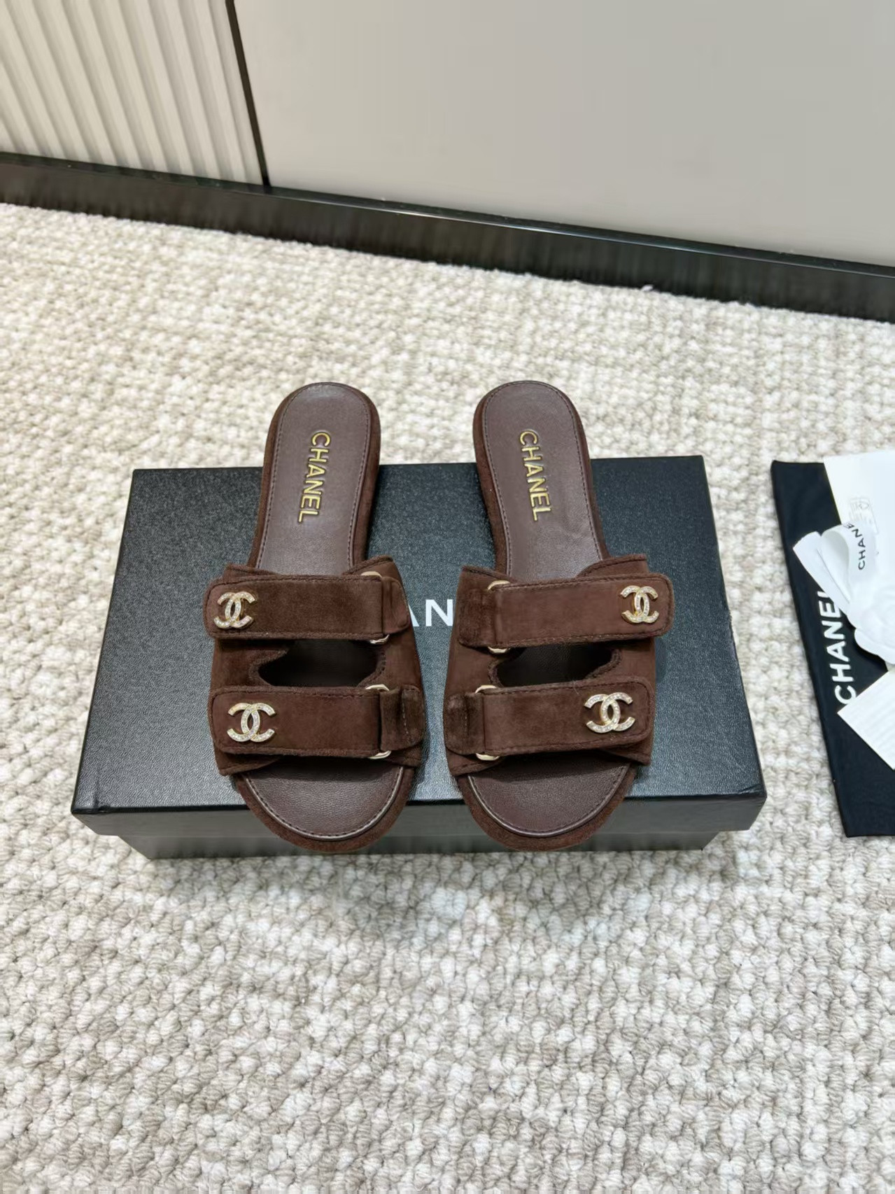UA Chanel Mules