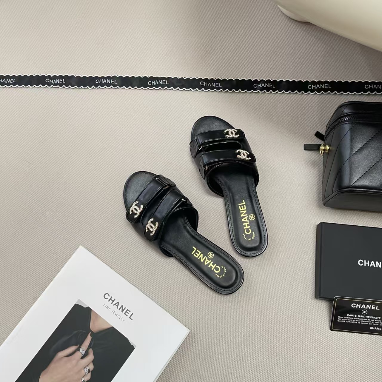 UA Chanel Mules