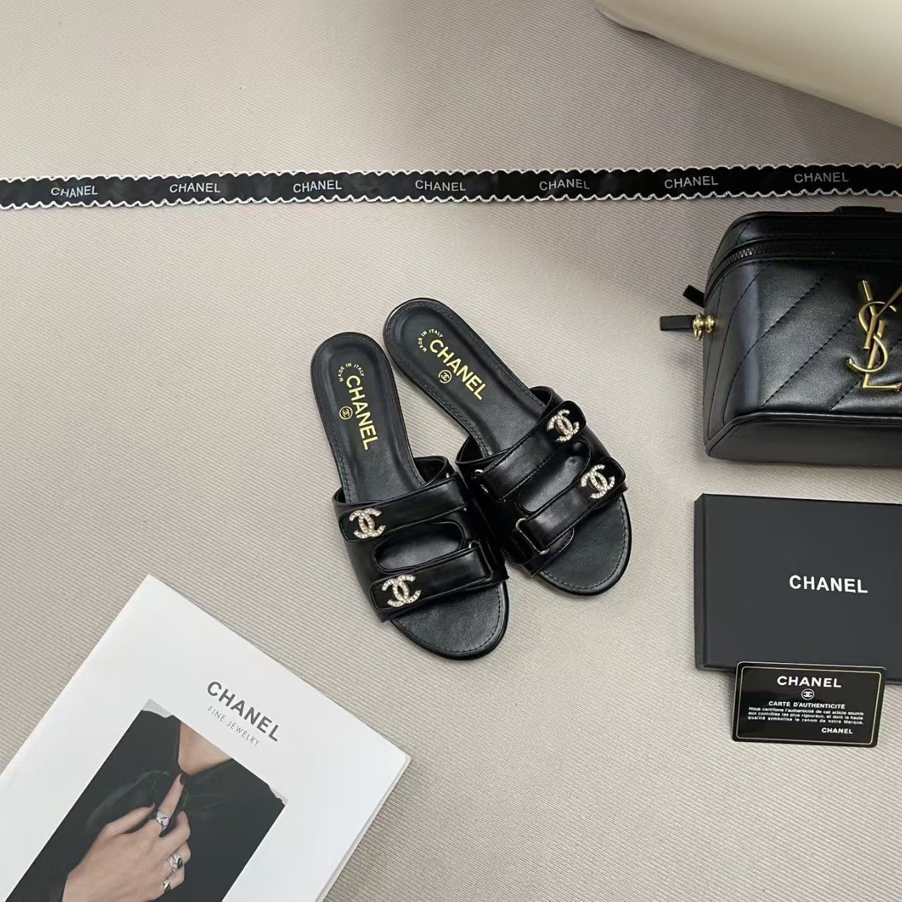UA Chanel Mules