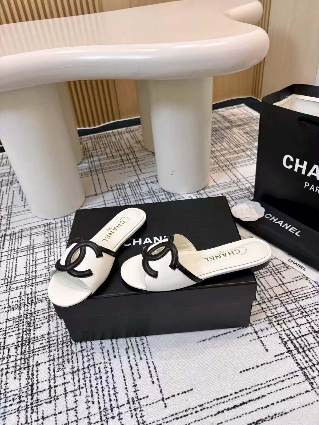 UA Chanel Sandals