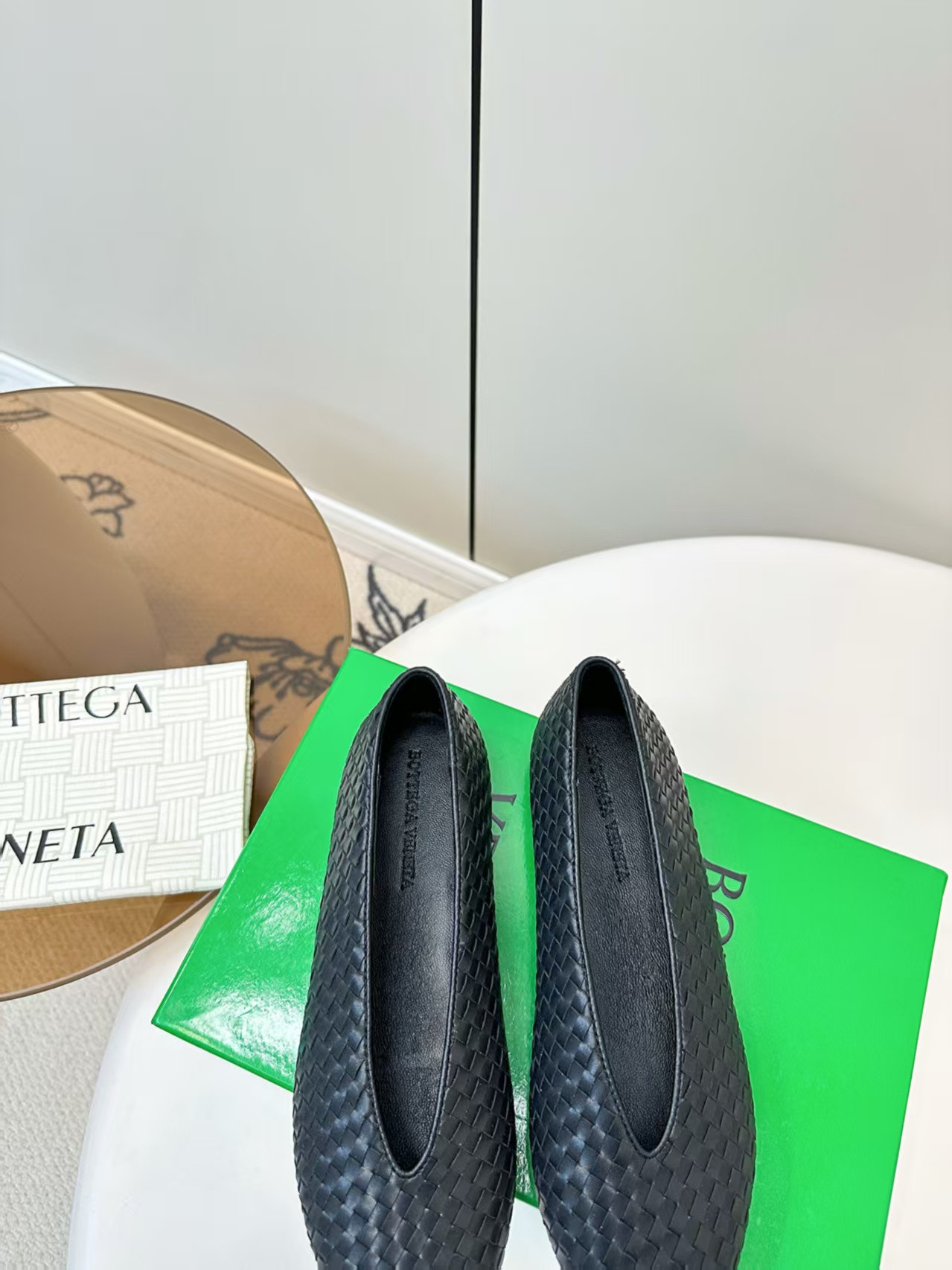 UA Bottega Veneta Intrecciato Ballerina