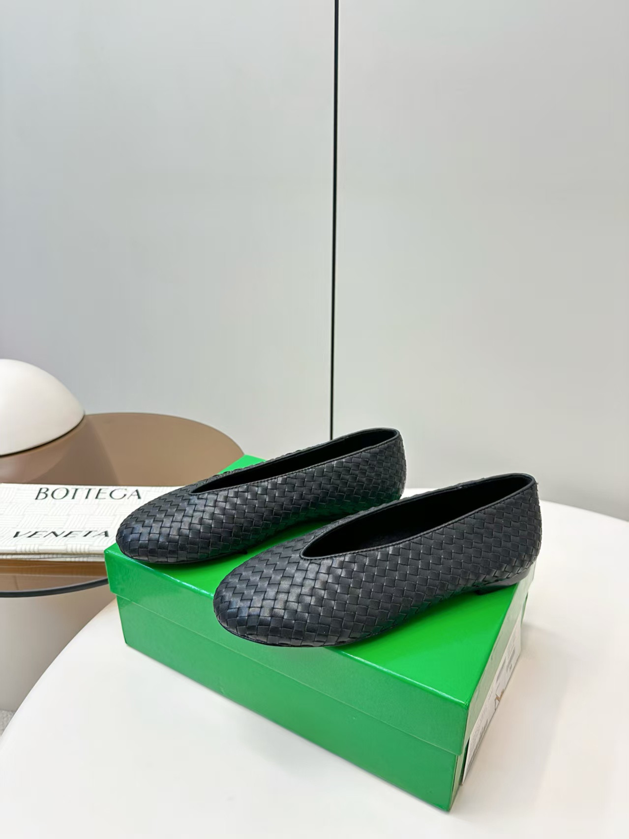 UA Bottega Veneta Intrecciato Ballerina