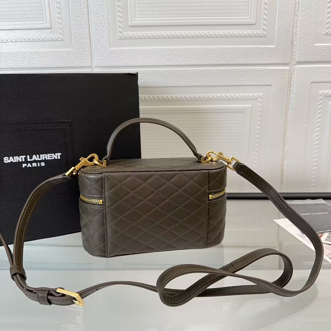 Y51 GABY VANITY BAG IN LAMBSKIN 18 X 11 X 6.5 CM