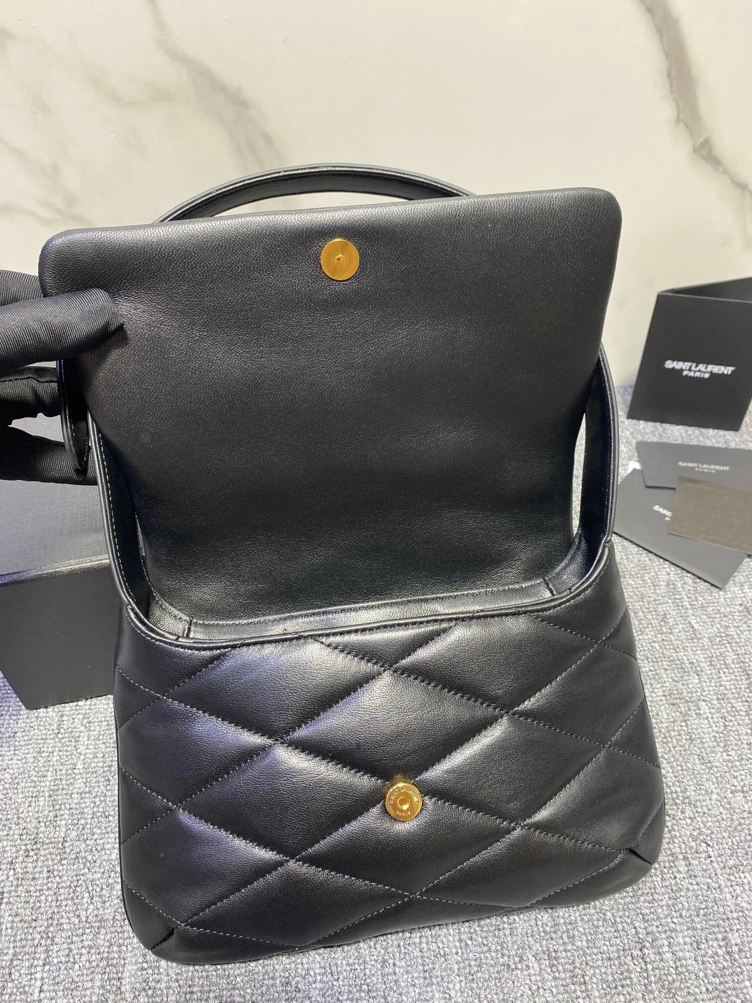 Sa1nt Lau*nt LE 57 HOBO BAG IN QUILTED LAMBSKIN