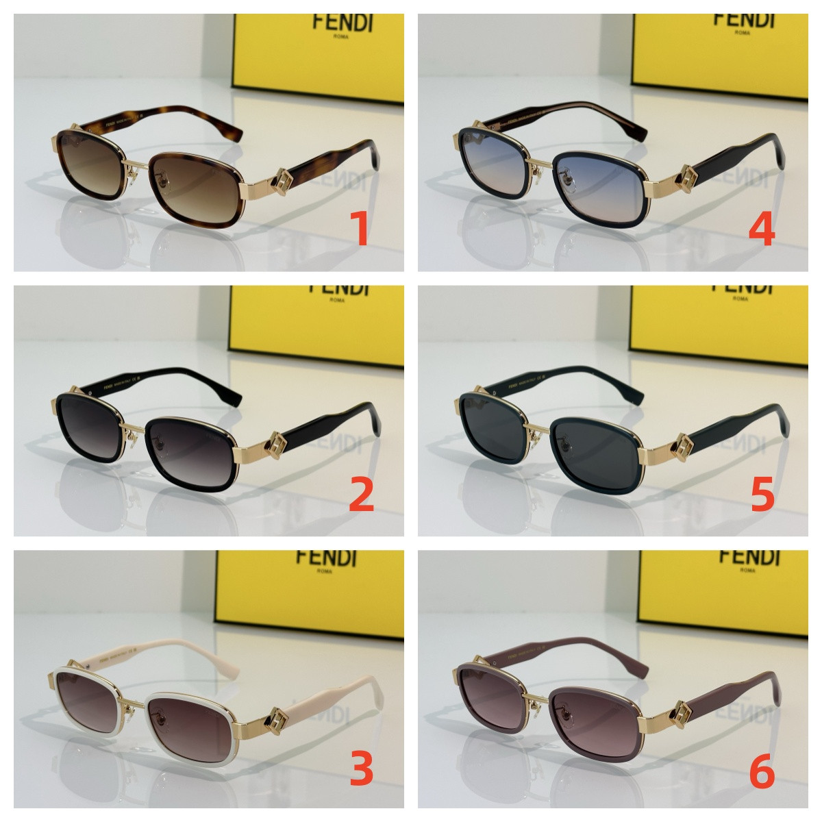 F**di glasses fd8131 53-22-145
