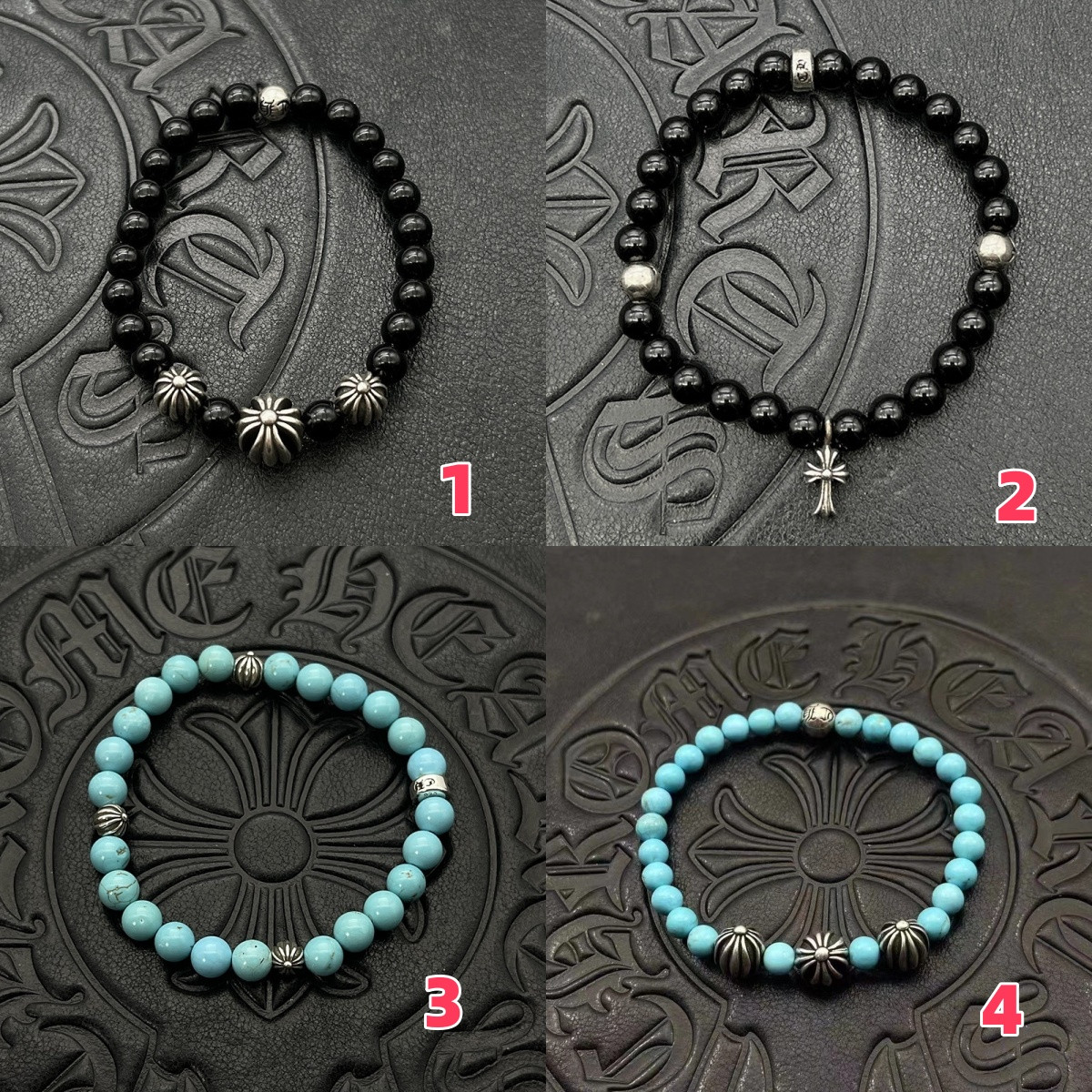 Ch*0me He**ts 6mm Bracelet