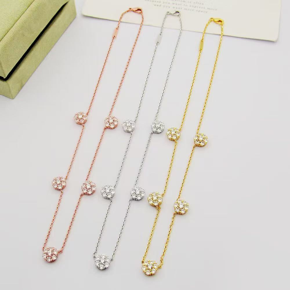 V*n Cl**f & arpels fleurette necklace