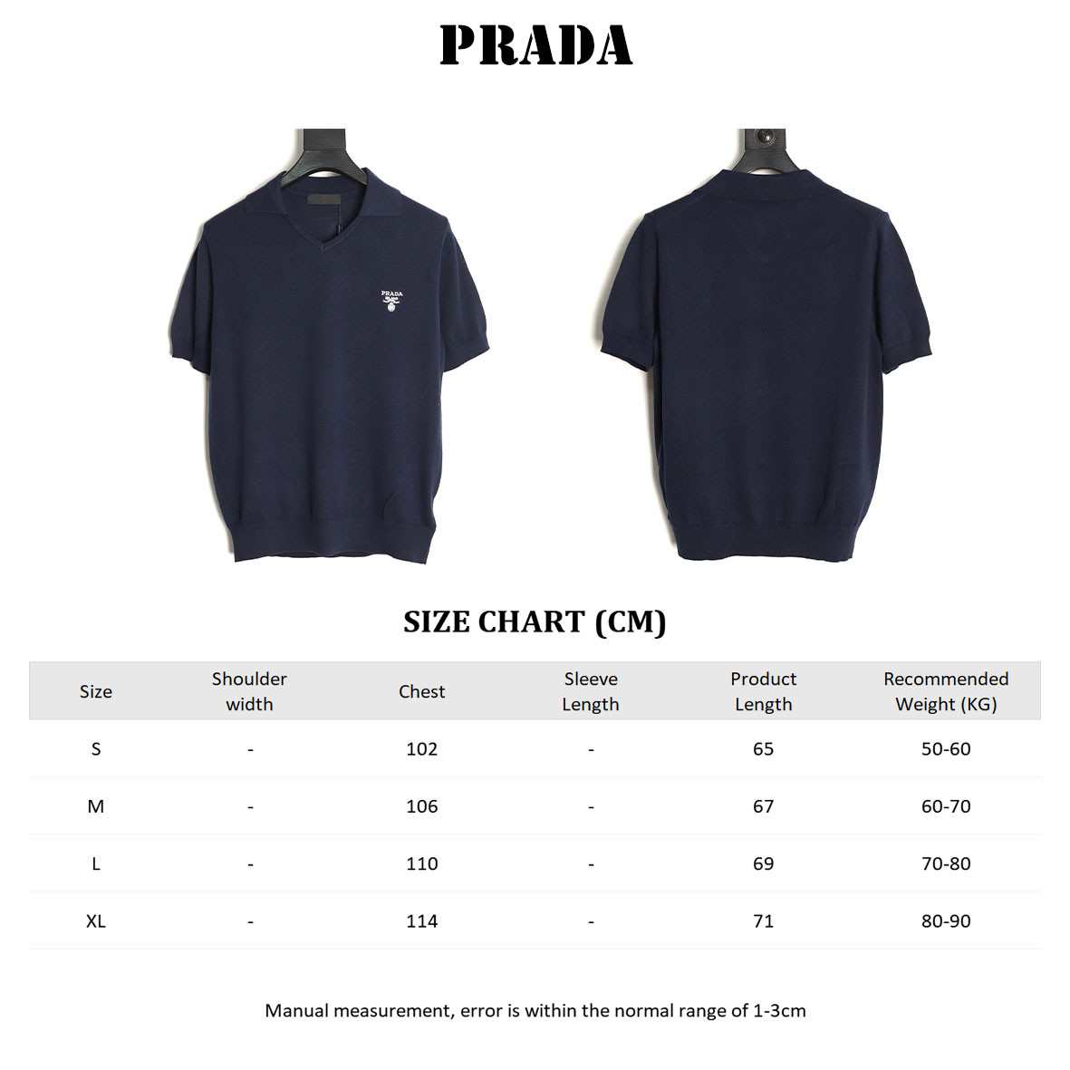 PRADA Short-sleeved Polo shirt