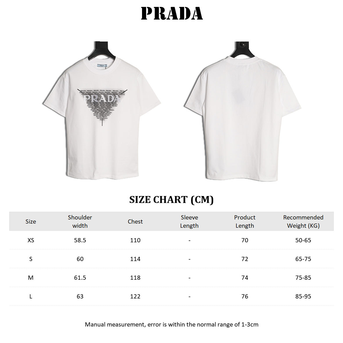 Pra*a 26ss short-sleeved t-shirt