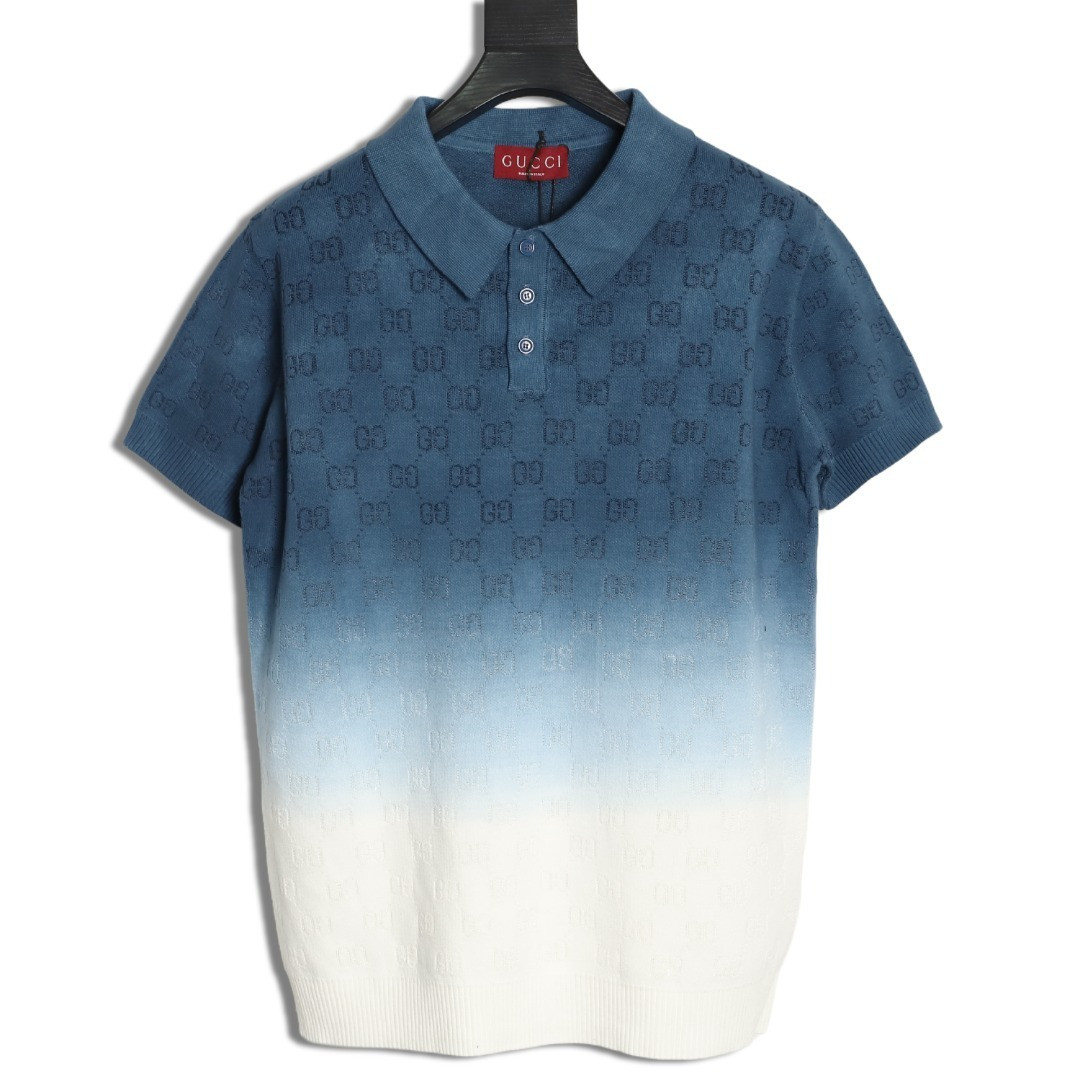 GUCCI Knitting Short-sleeved Polo shirt